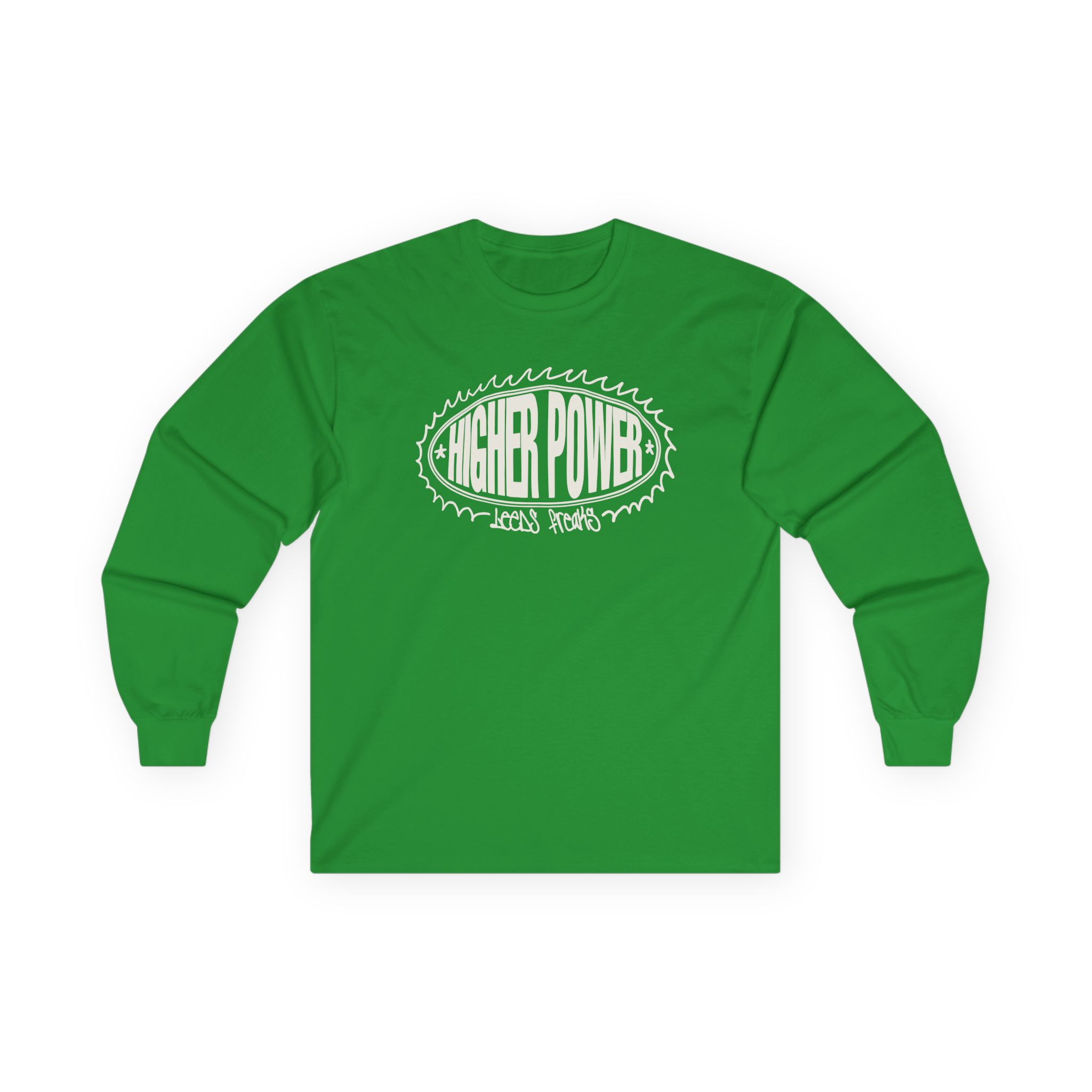 Higher Power Oval Unisex Ultra Cotton Long Sleeve Tee - Image 9