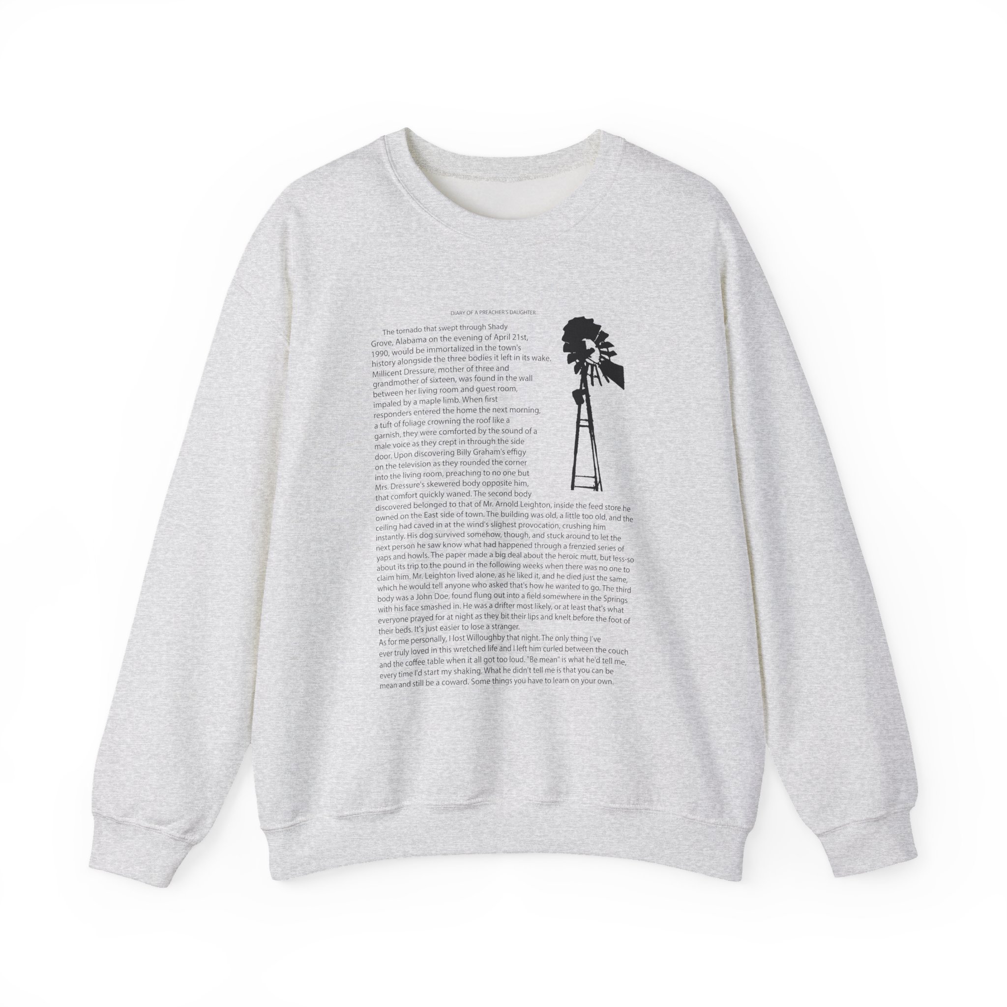 Ethel Cain Excerpt Unisex Heavy Blend™ Crewneck Sweatshirt - Image 3