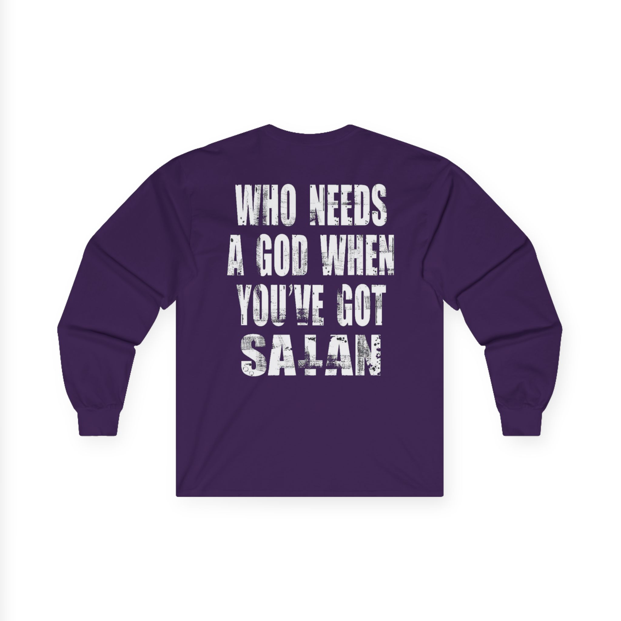 Goatwhore who Needs a God When You've Got Satan Unisex Ultra Cotton Long Sleeve Tee - Image 10