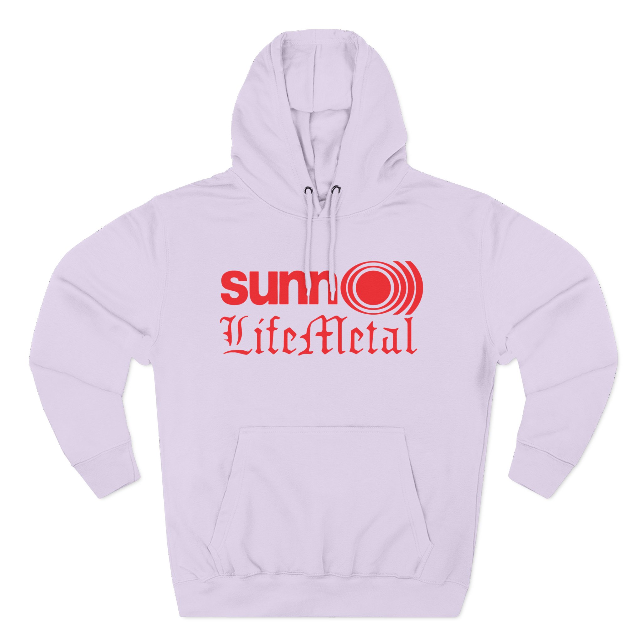 Sunn O Life Metal Logo Three-Panel Fleece Hoodie - Image 21