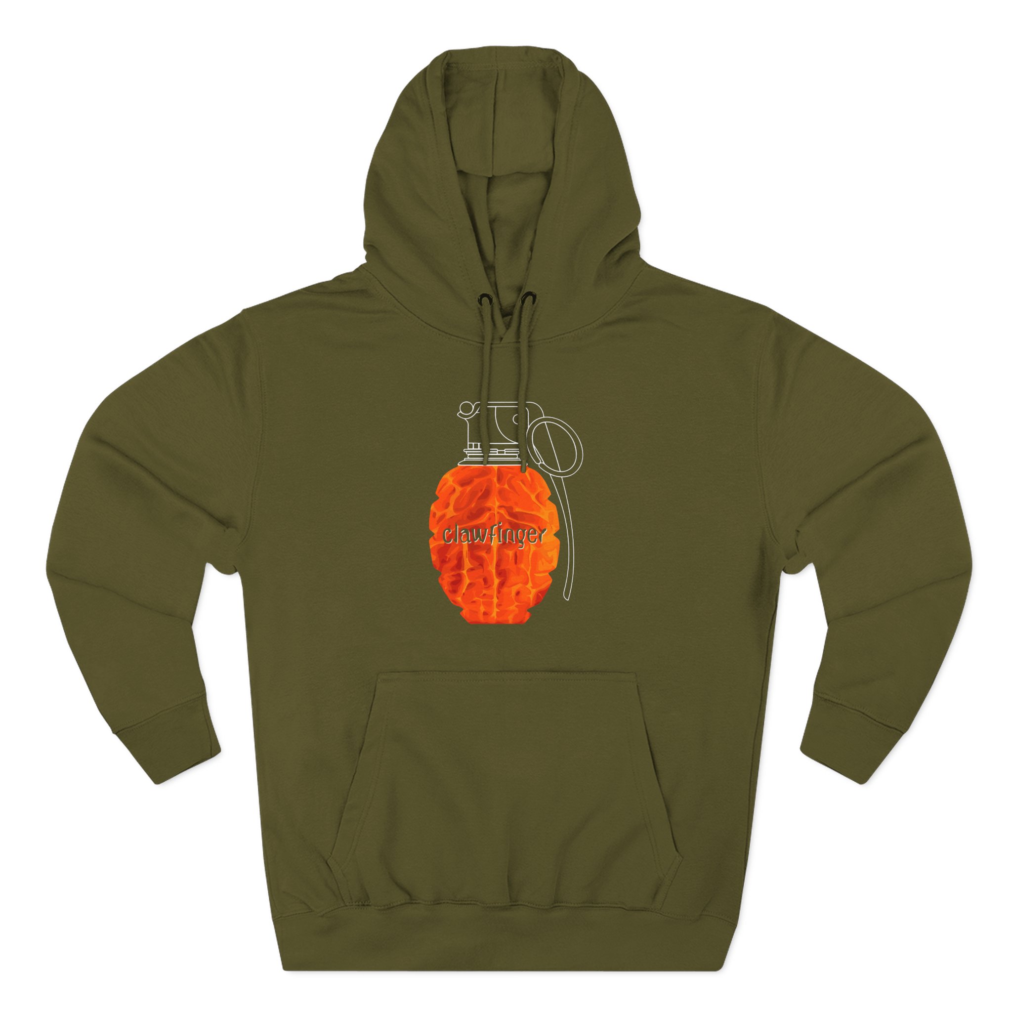 Clawfinger Mastodon Three-Panel Fleece Hoodie - Image 5