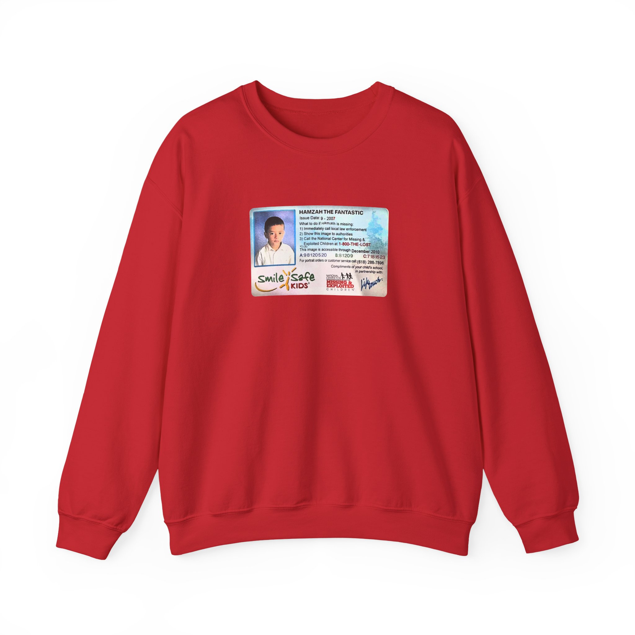 Slushy Noobz Smile Safe Kids Unisex Heavy Blend™ Crewneck Sweatshirt - Image 27