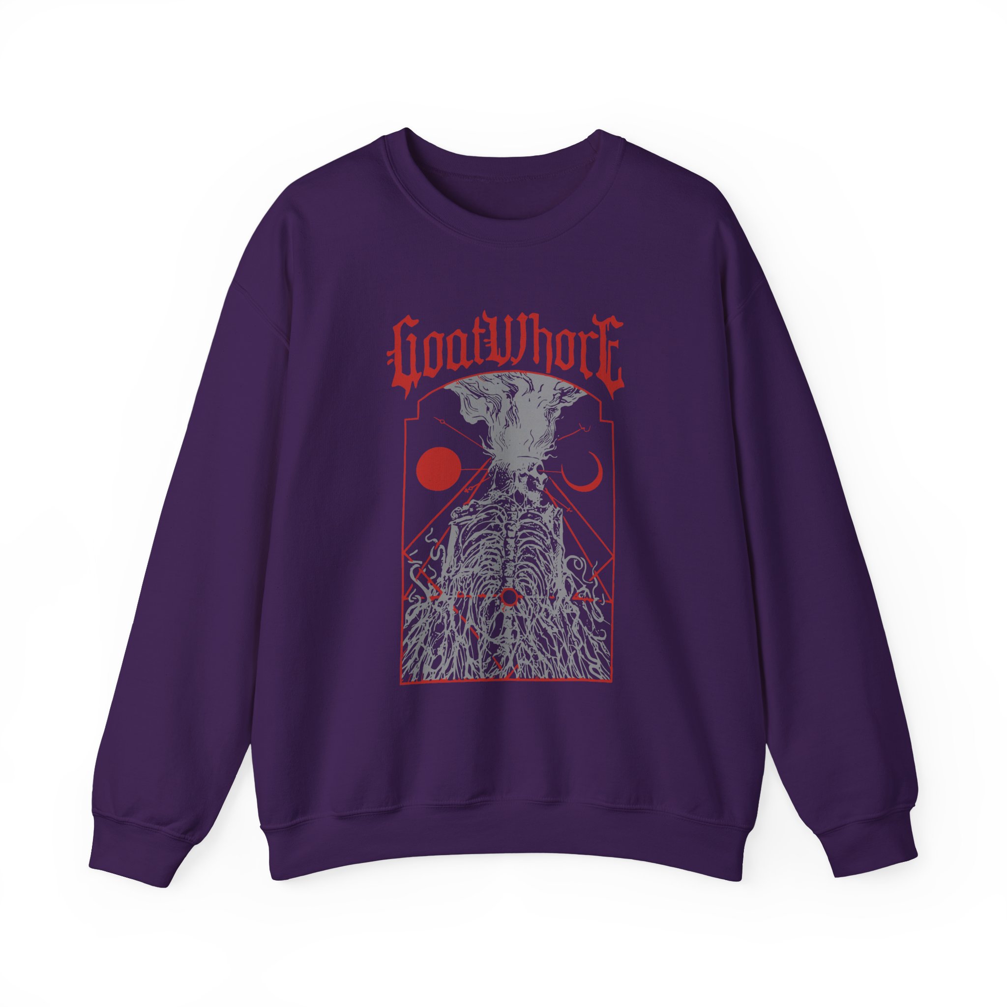Goatwhore Red Fire Unisex Heavy Blend™ Crewneck Sweatshirt - Image 9