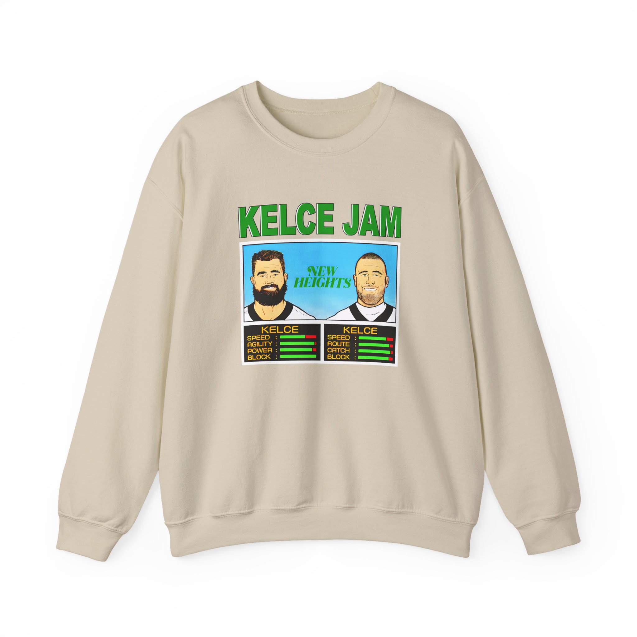 New Heights Kelce Jam Jason And Travis Unisex Heavy Blend™ Crewneck Sweatshirt - Image 7
