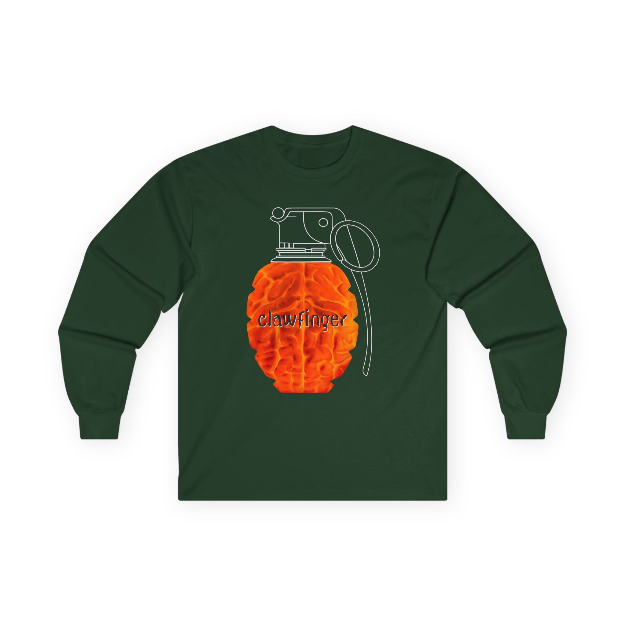 Clawfinger Use Your Brain Unisex Ultra Cotton Long Sleeve Tee - Image 7