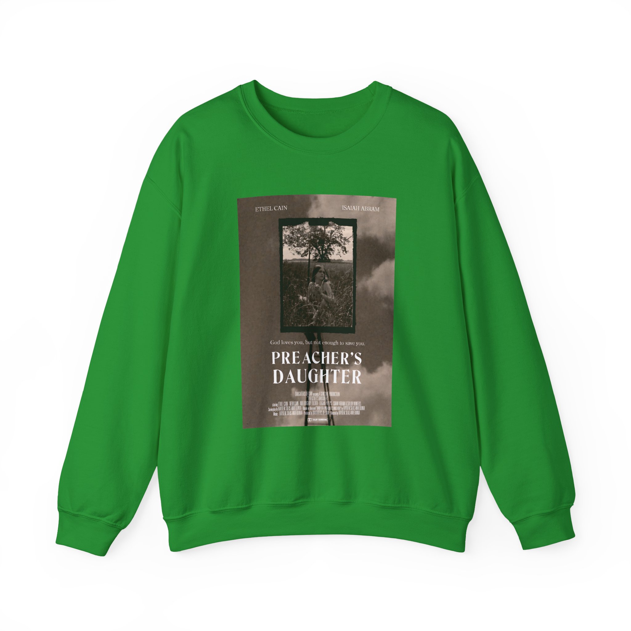Ethel Cain Preacher's Daughter Movie Poster Unisex Heavy Blend™ Crewneck Sweatshirt - Image 9