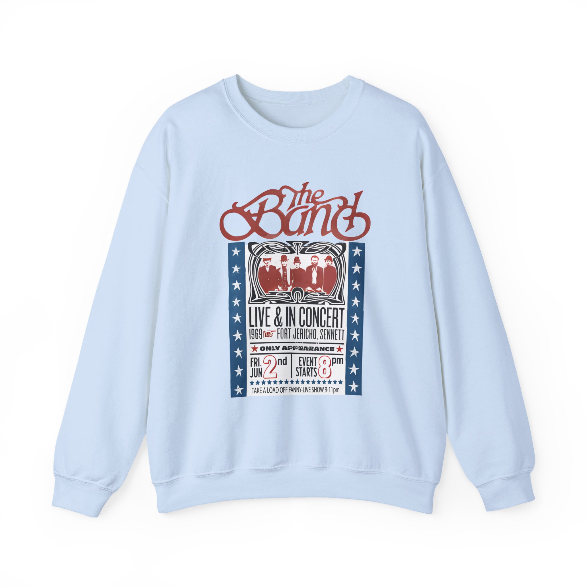 The Band Live in Concert Unisex Heavy Blend™ Crewneck Sweatshirt - Image 5