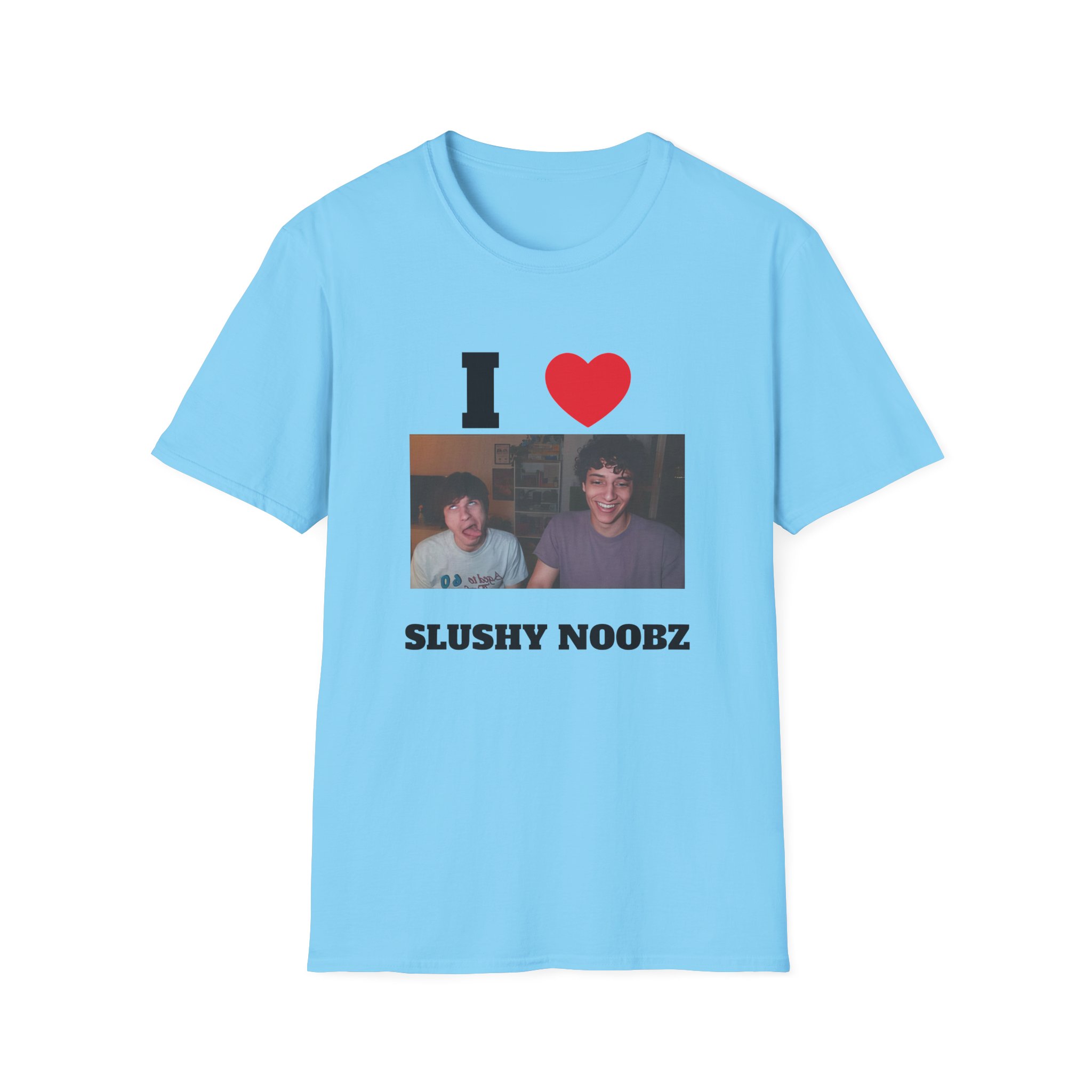 Slushy Noobz I Heart Unisex Softstyle T-Shirt - Image 19