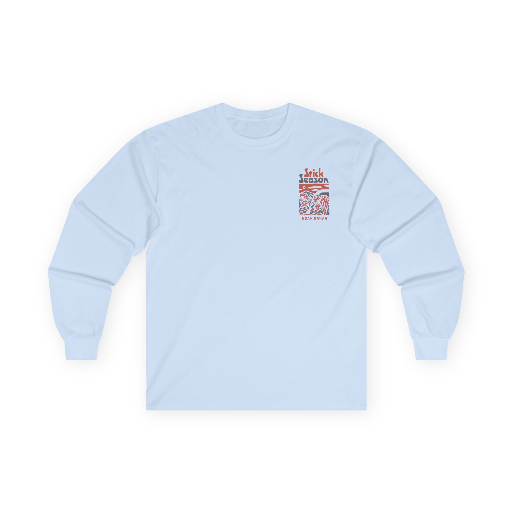 Noah Kahan the View Between Villages Unisex Ultra Cotton Long Sleeve Tee - Image 5