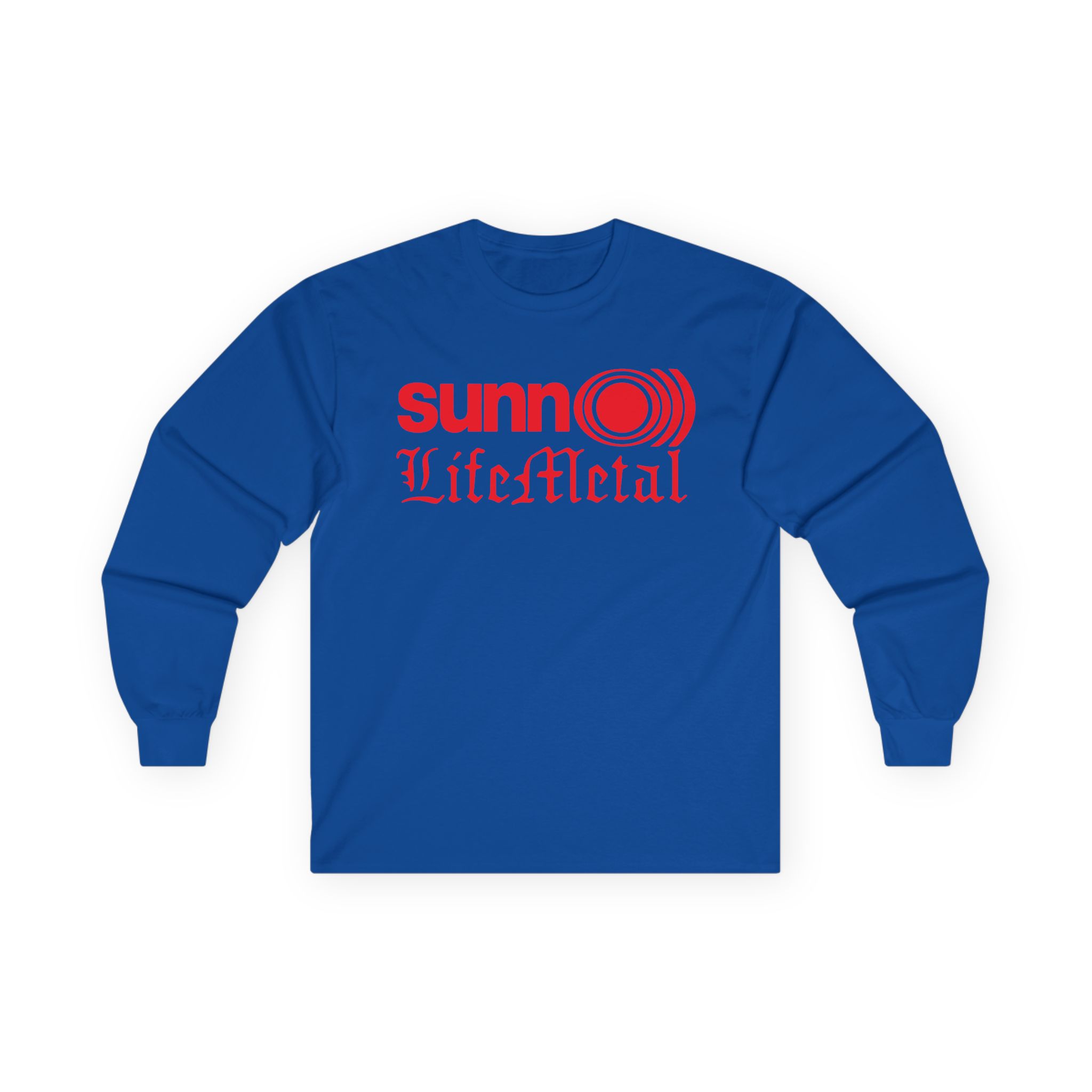 Sunn O Life Metal Logo Unisex Ultra Cotton Long Sleeve Tee - Image 19