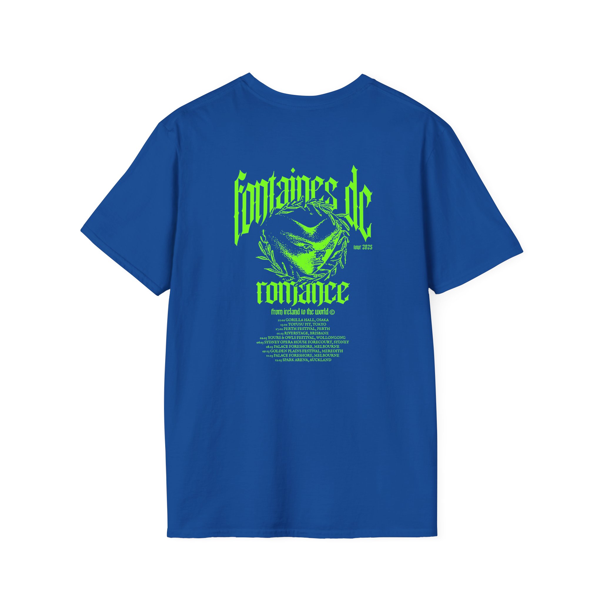 Fontaines D.C. Tour Unisex Softstyle T-Shirt - Image 10