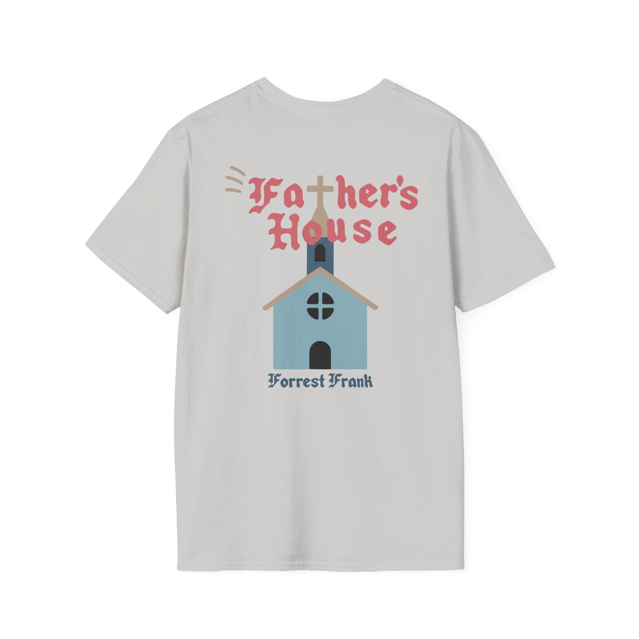 Forrest Frank Father's House Cream Unisex Softstyle T-Shirt - Image 6