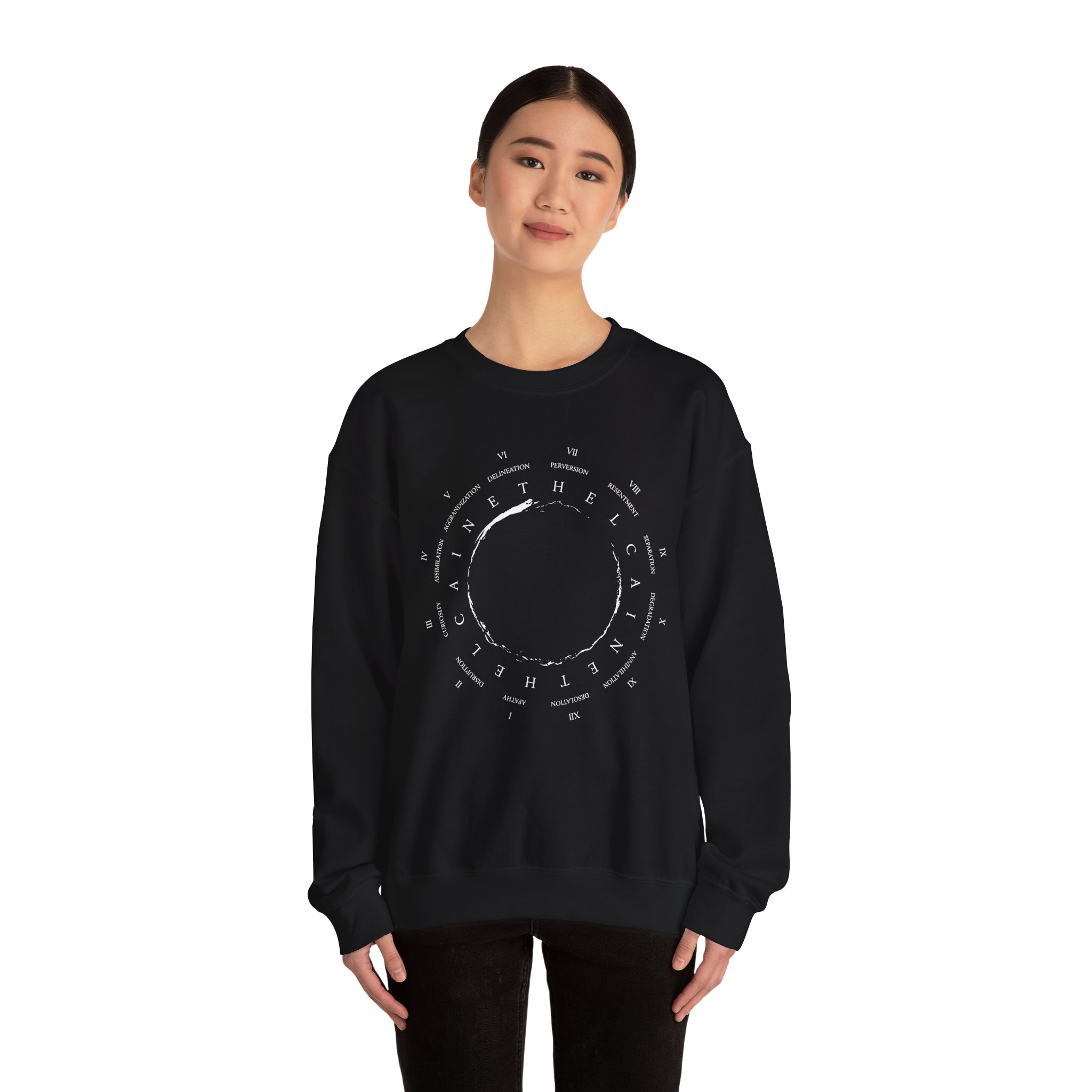 Ethel Cain Temple Onanist Unisex Heavy Blend™ Crewneck Sweatshirt - Image 4