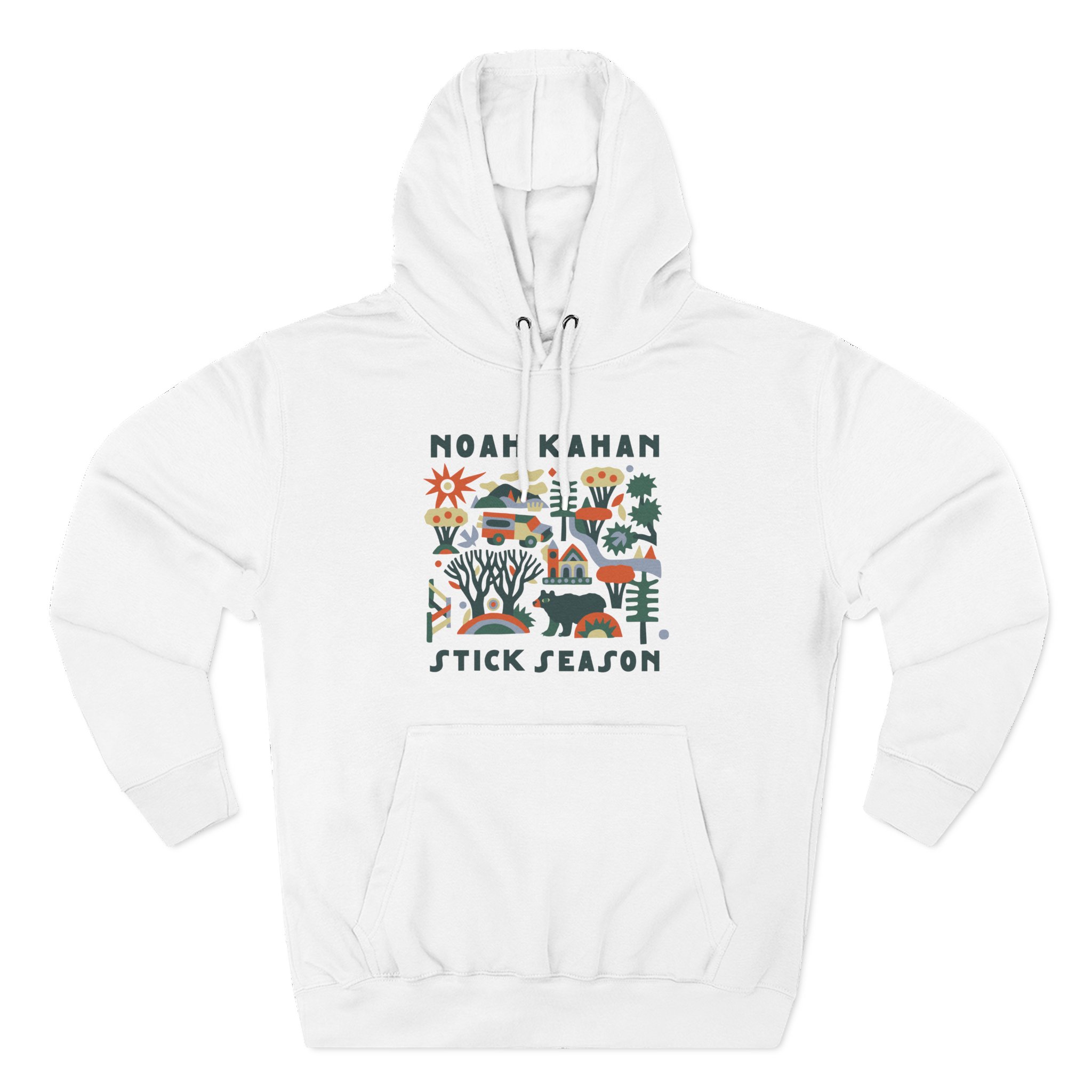 Noah Kahan Stick Season Three-Panel Fleece Hoodie - Image 3