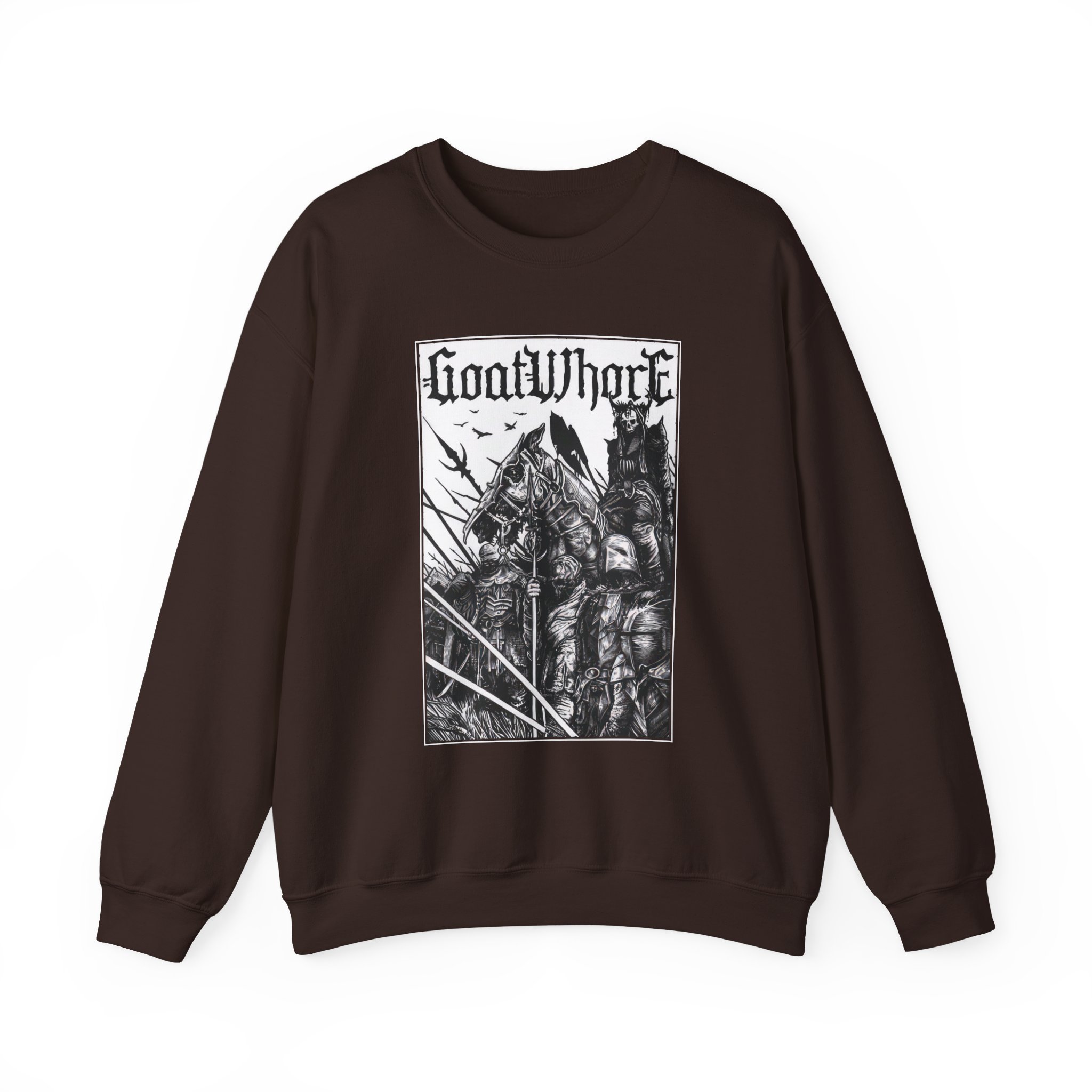 Goatwhore no Mercy Unisex Heavy Blend™ Crewneck Sweatshirt - Image 5