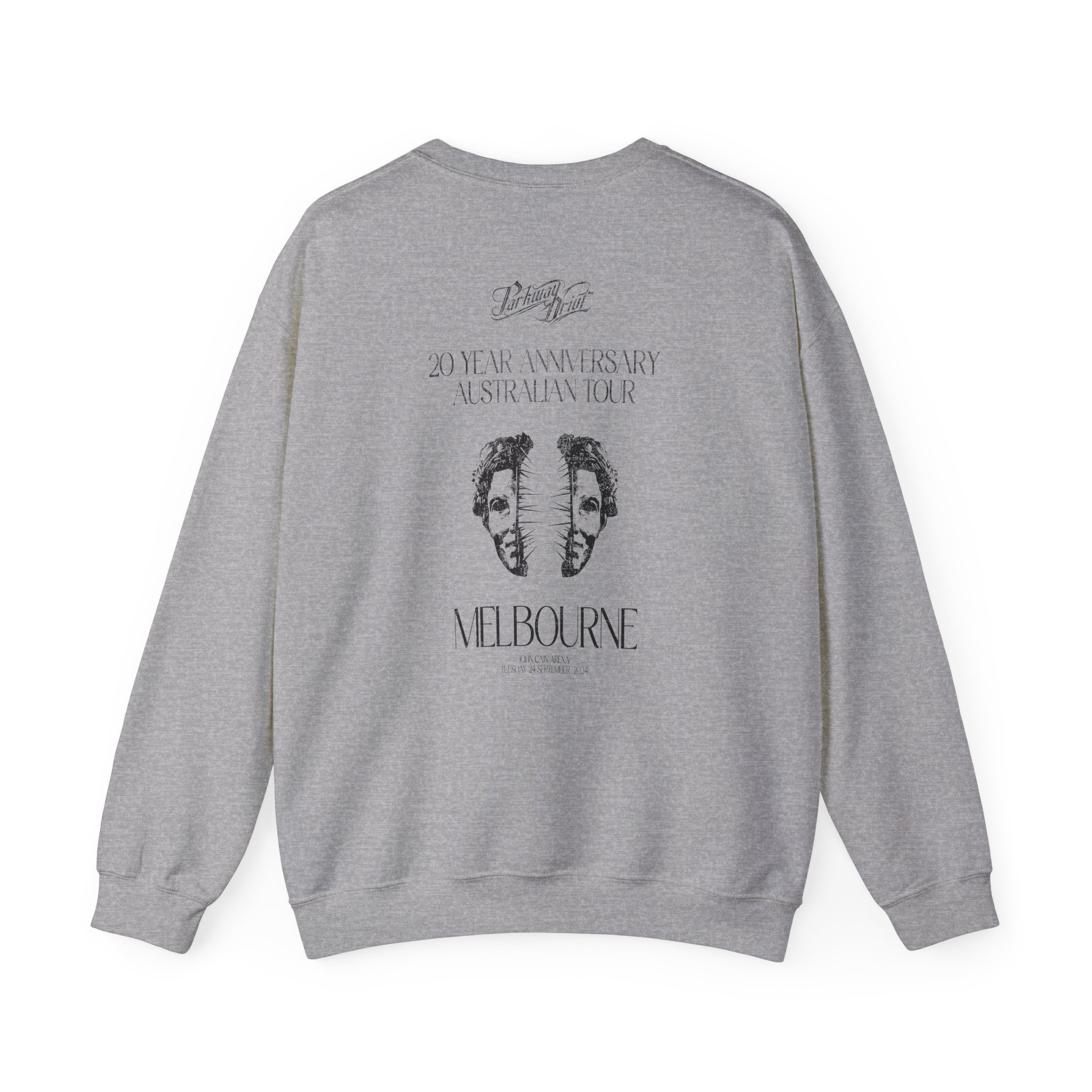 Parkway Drive Melbourne Unisex Heavy Blend™ Crewneck Sweatshirt - Image 8