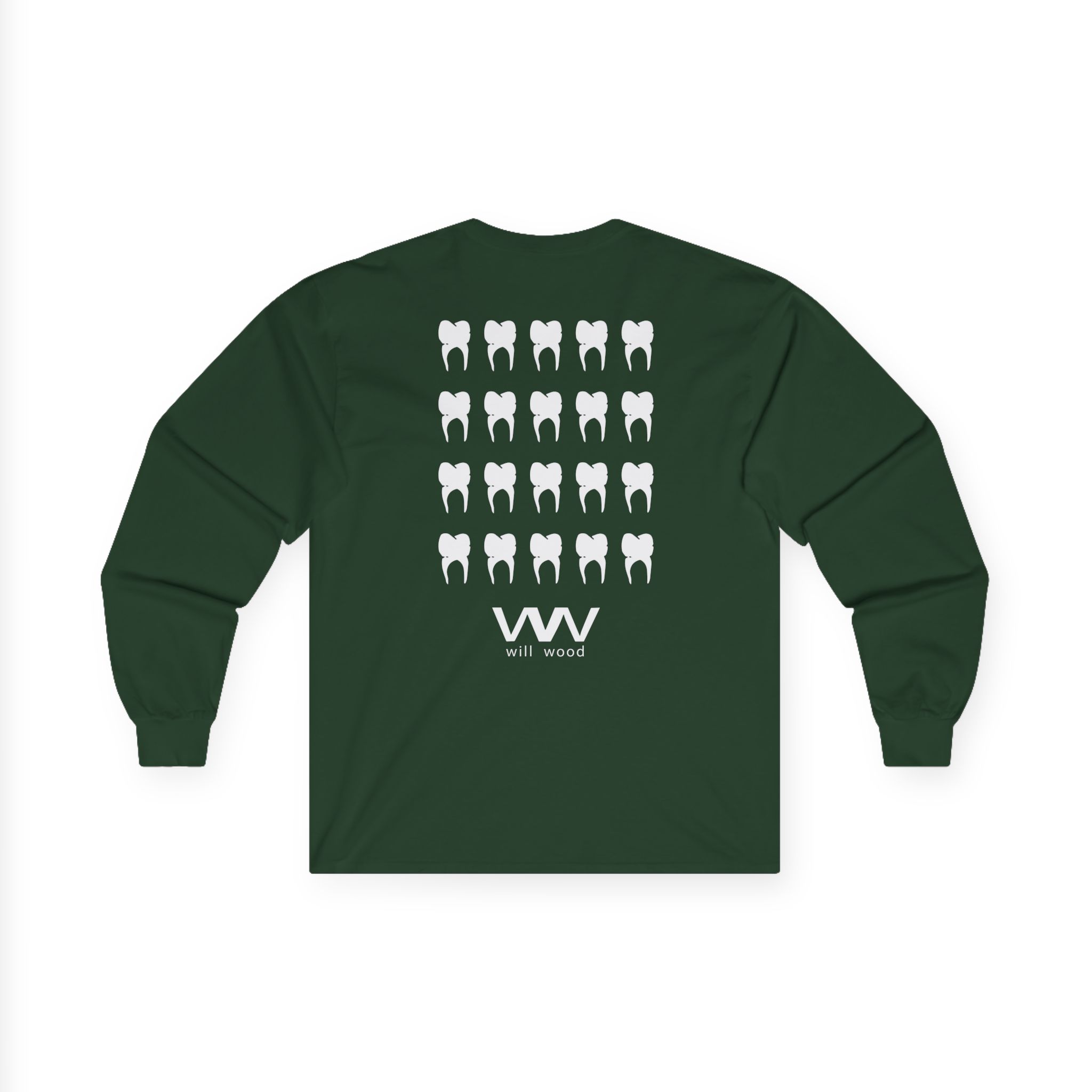 Will Wood Host Skull Unisex Ultra Cotton Long Sleeve Tee - Image 6