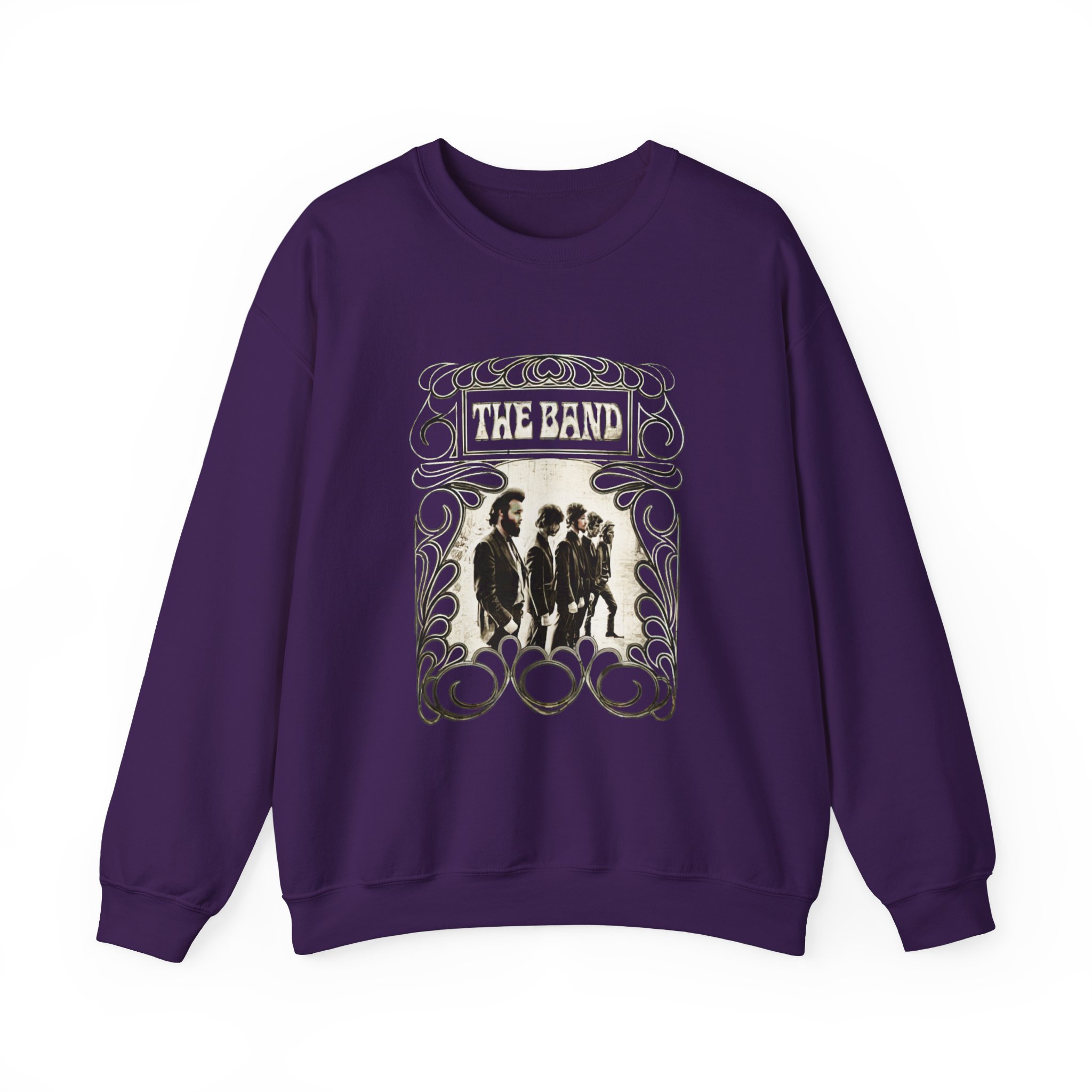 The Band Vintage Filagree Unisex Heavy Blend™ Crewneck Sweatshirt - Image 11