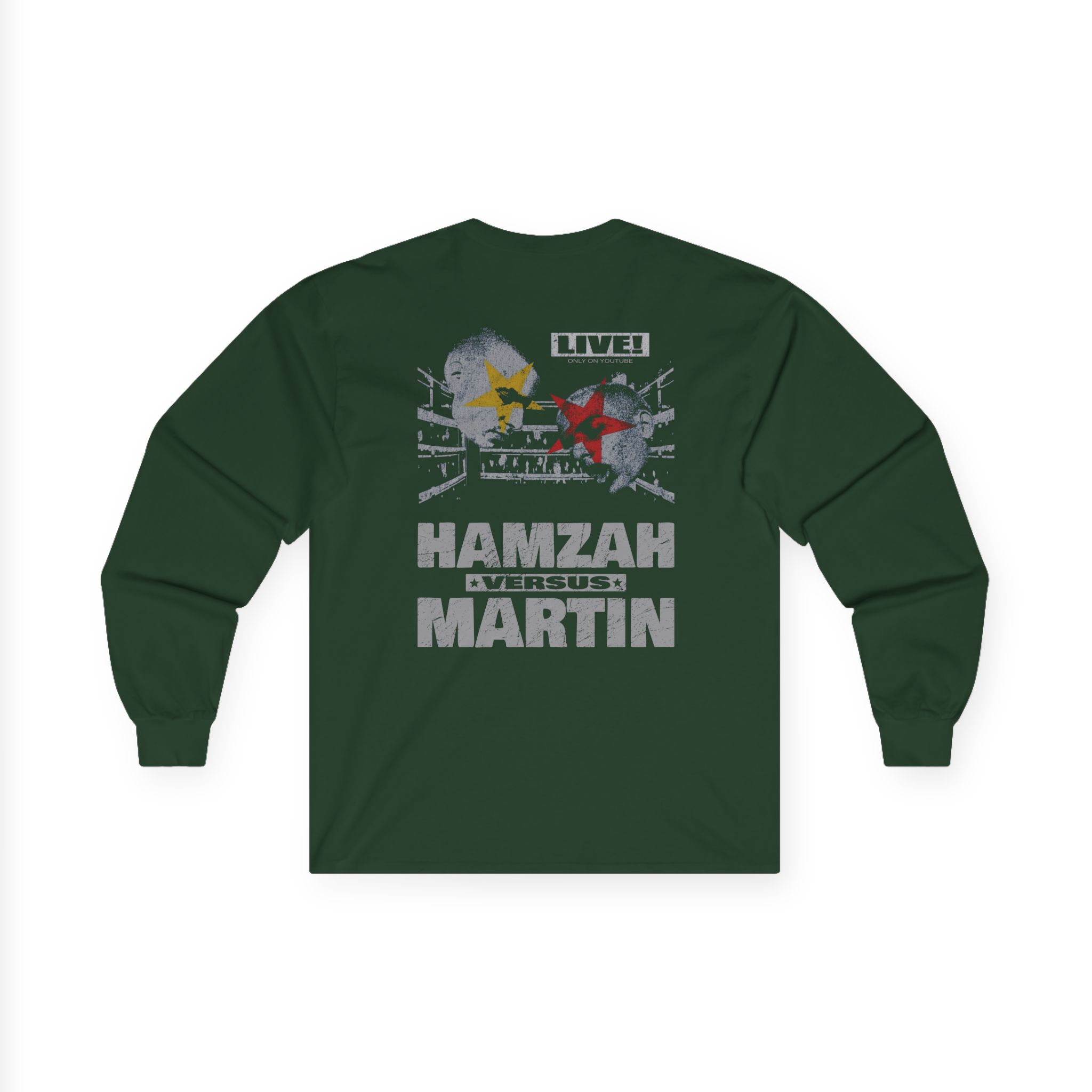 Slushy Noobz Hamzah Versus Martin Unisex Ultra Cotton Long Sleeve Tee - Image 6