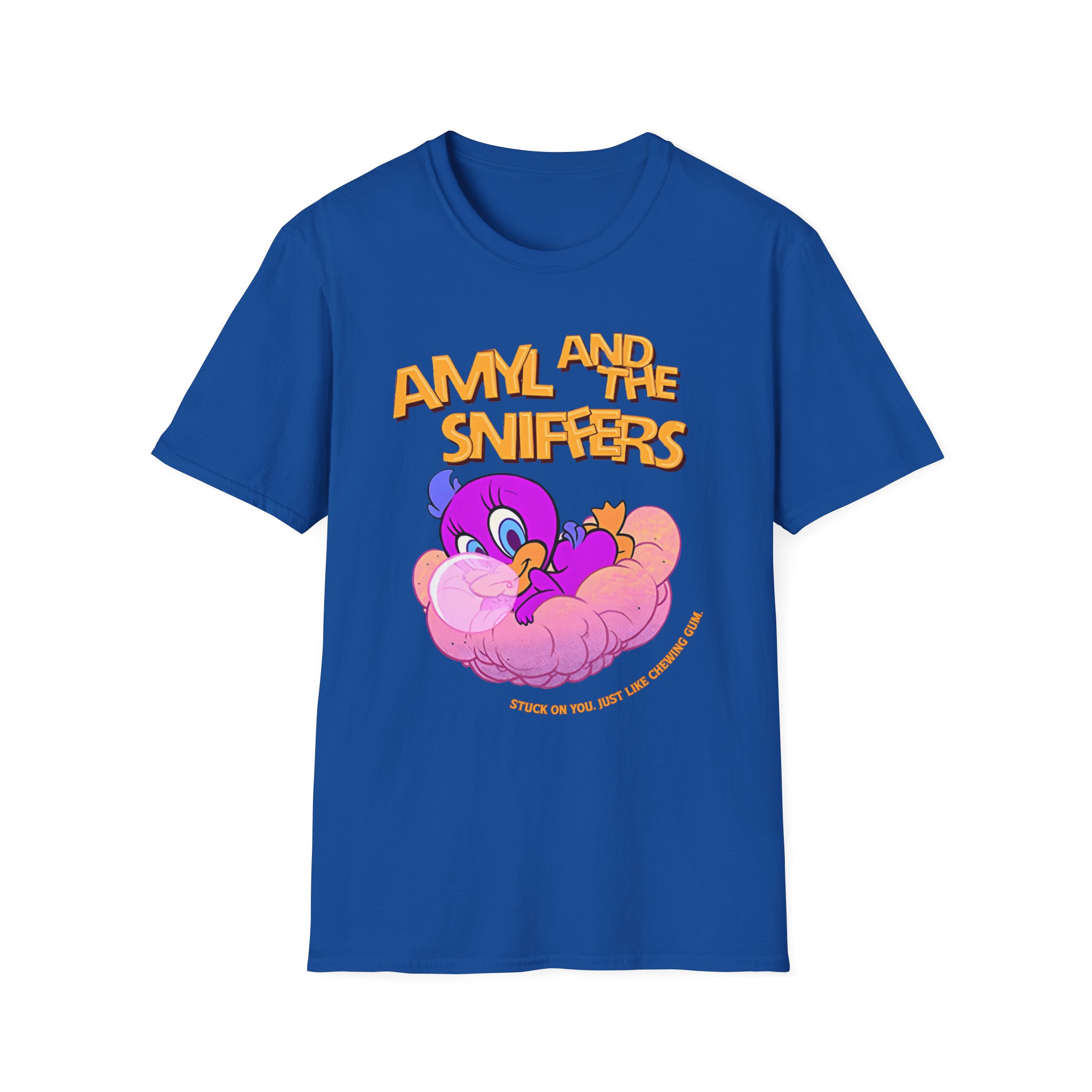 Amyl and the Sniffers Stuck On You Baby Unisex Softstyle T-Shirt - Image 21