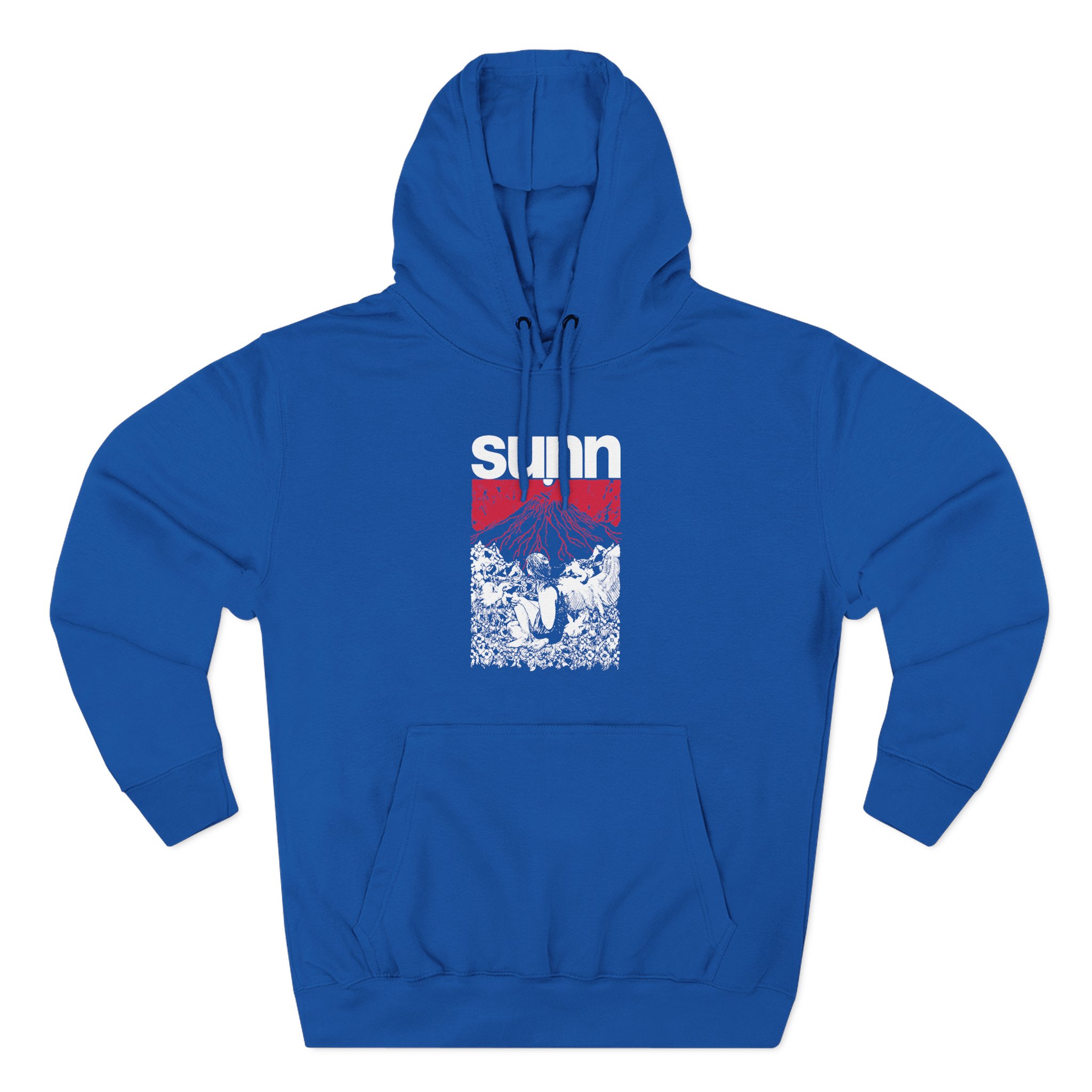 Sunn O Caroline Harrison Volcano Three-Panel Fleece Hoodie - Image 7