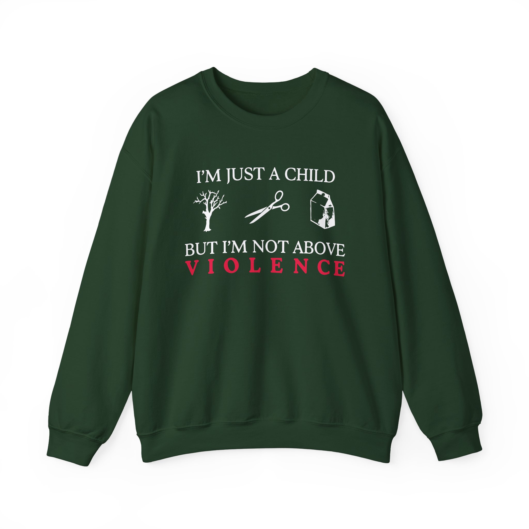 Ethel Cain Not Above Violence Unisex Heavy Blend™ Crewneck Sweatshirt - Image 9