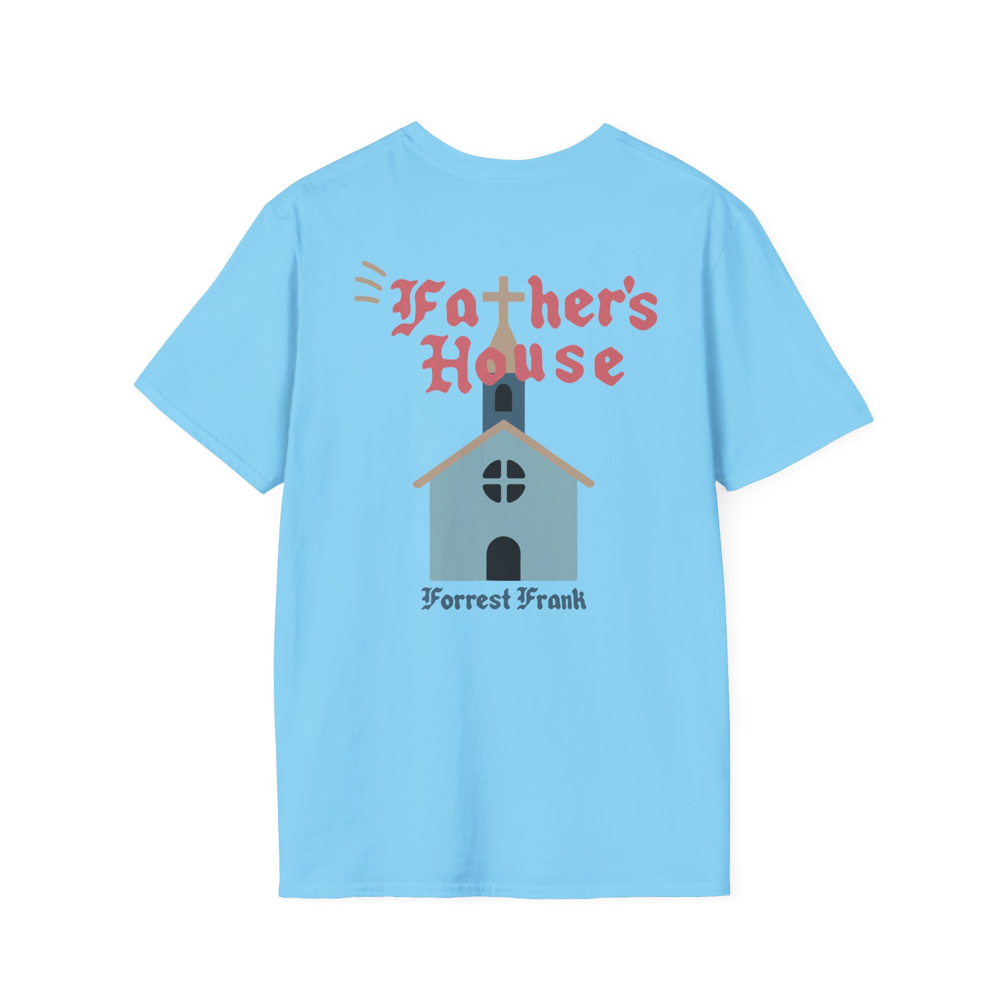 Forrest Frank Father's House Cream Unisex Softstyle T-Shirt - Image 12