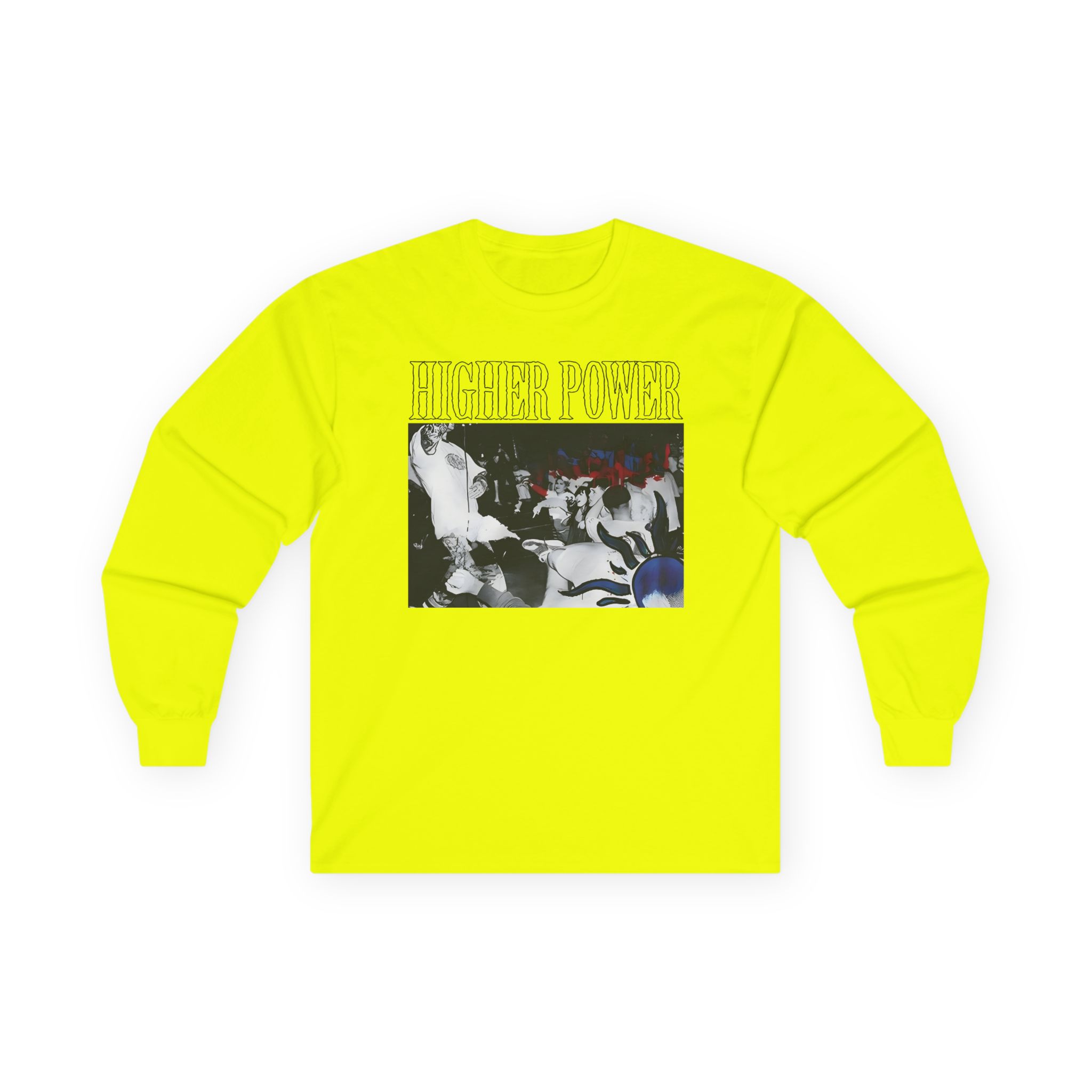 Higher Power Painted Photo Unisex Ultra Cotton Long Sleeve Tee - Image 9