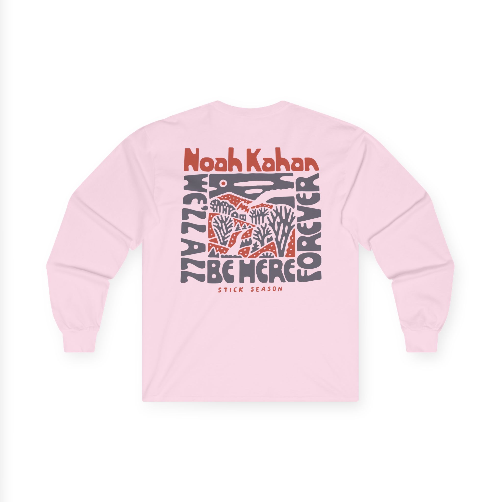 Noah Kahan the View Between Villages Unisex Ultra Cotton Long Sleeve Tee - Image 8