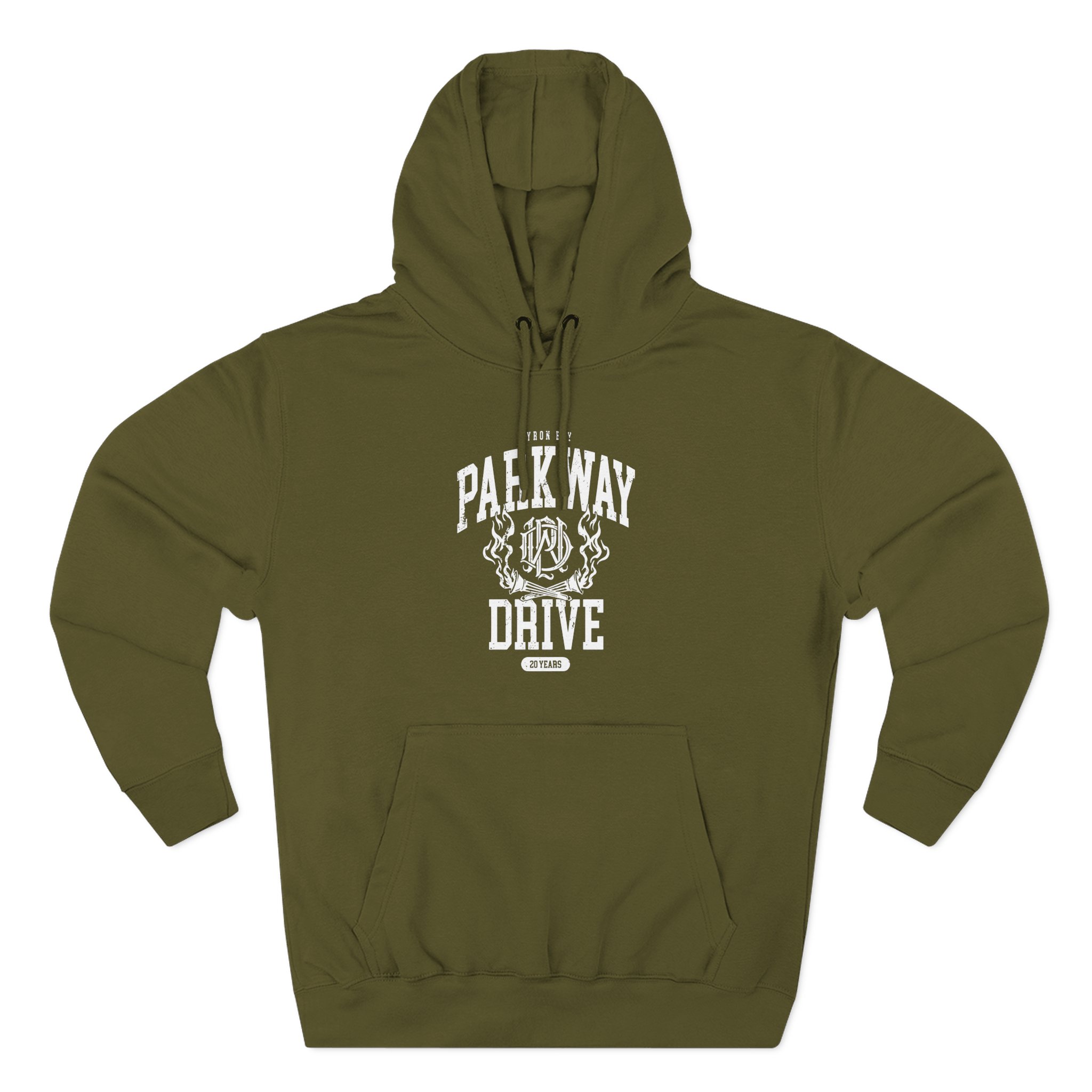 Parkway Drive 20-year-anniversary Three-Panel Fleece Hoodie - Image 5