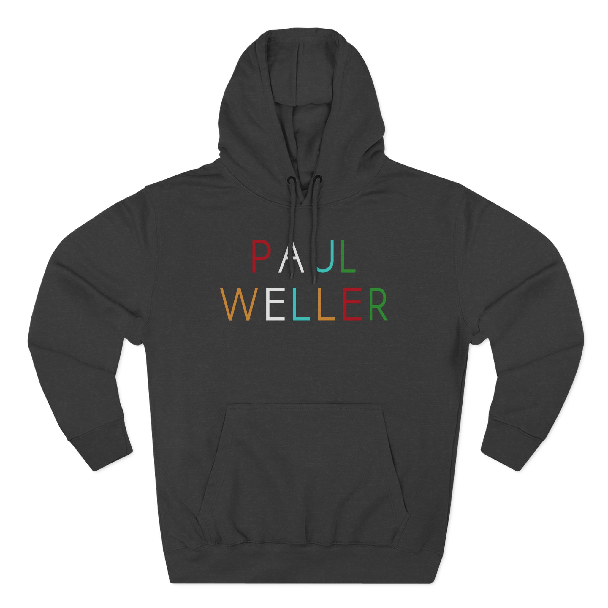 PW Multicolour Logo Three-Panel Fleece Hoodie