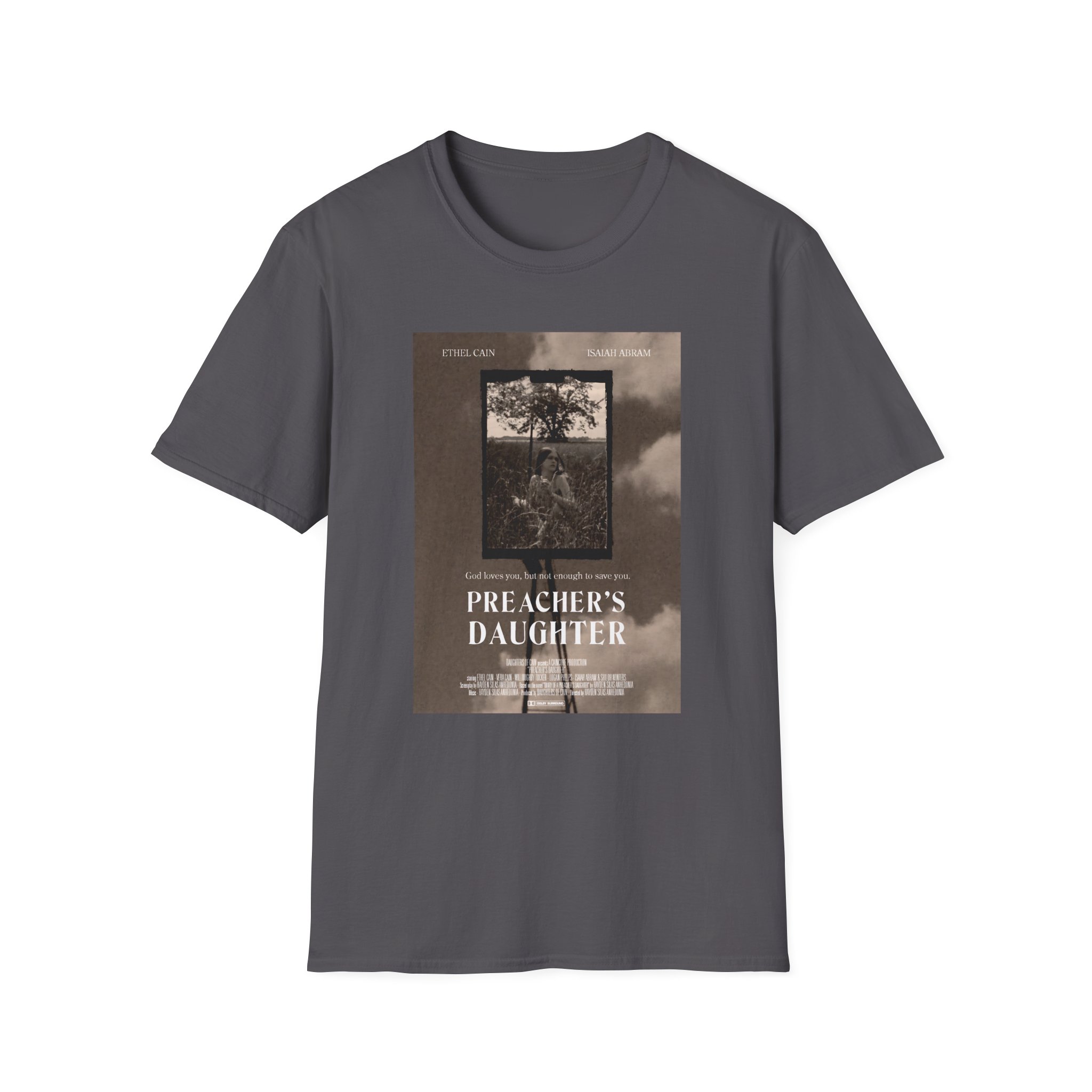 Ethel Cain Preacher's Daughter Movie Poster Unisex Softstyle T-Shirt - Image 19