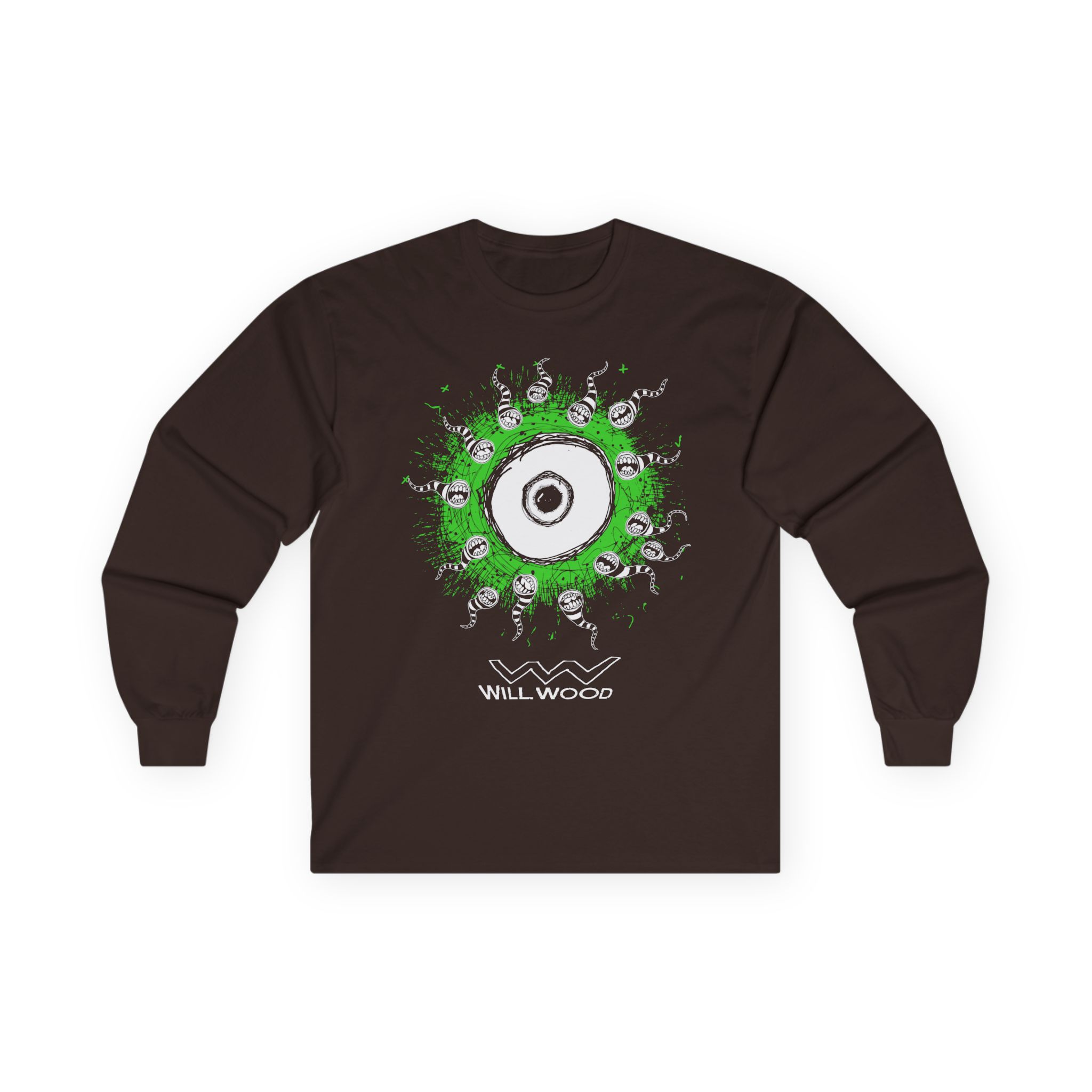 Will Wood Eye Unisex Ultra Cotton Long Sleeve Tee - Image 3