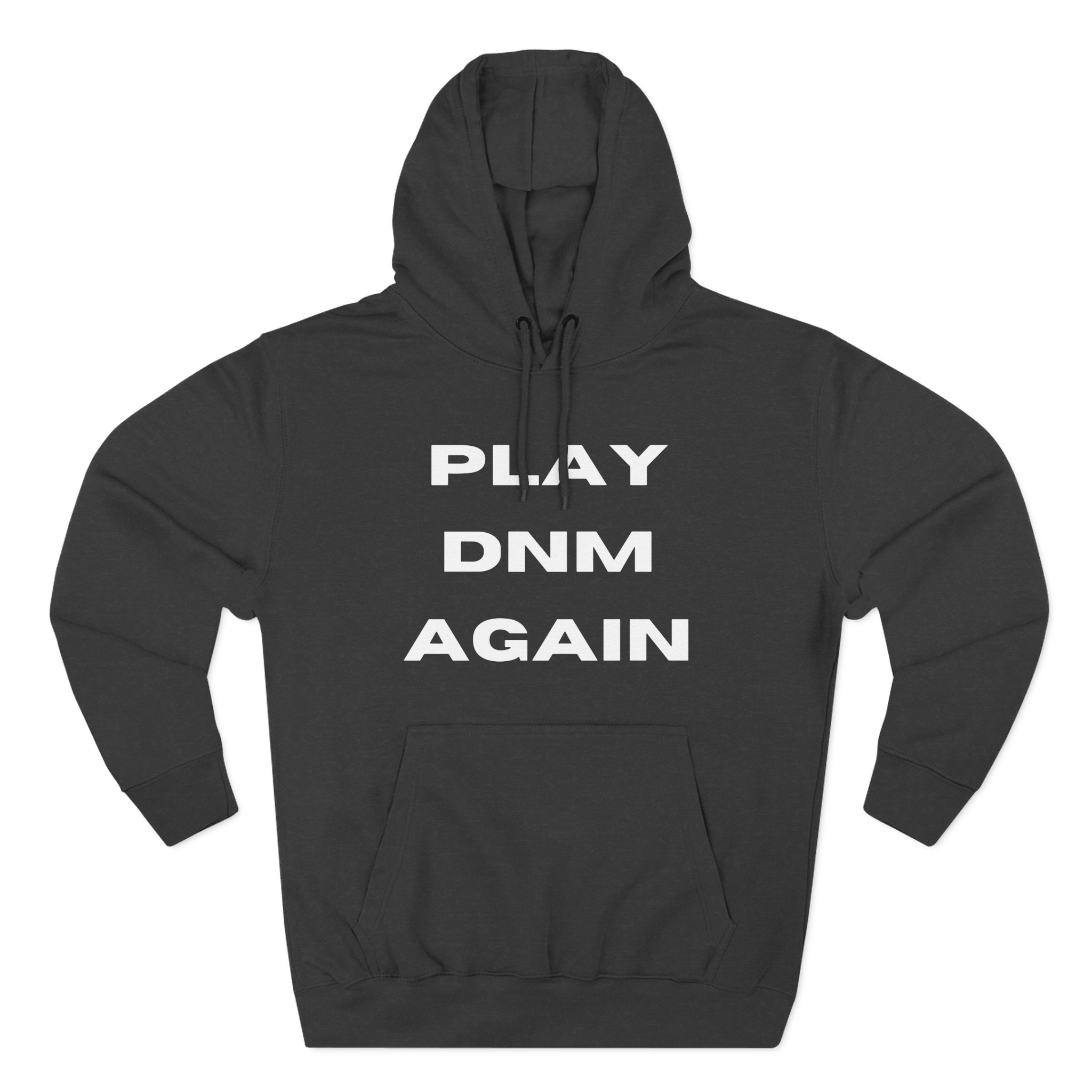 Mkgee’s “dnm” Three-Panel Fleece Hoodie - Image 3
