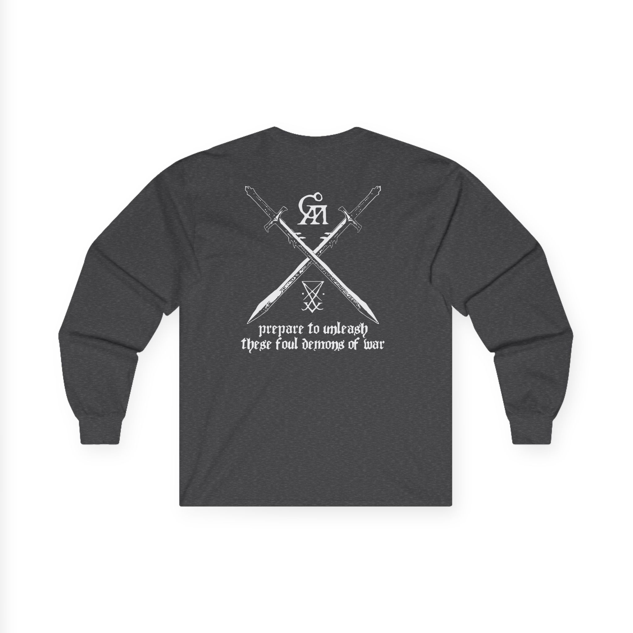 Goatwhore no Mercy Unisex Ultra Cotton Long Sleeve Tee - Image 8