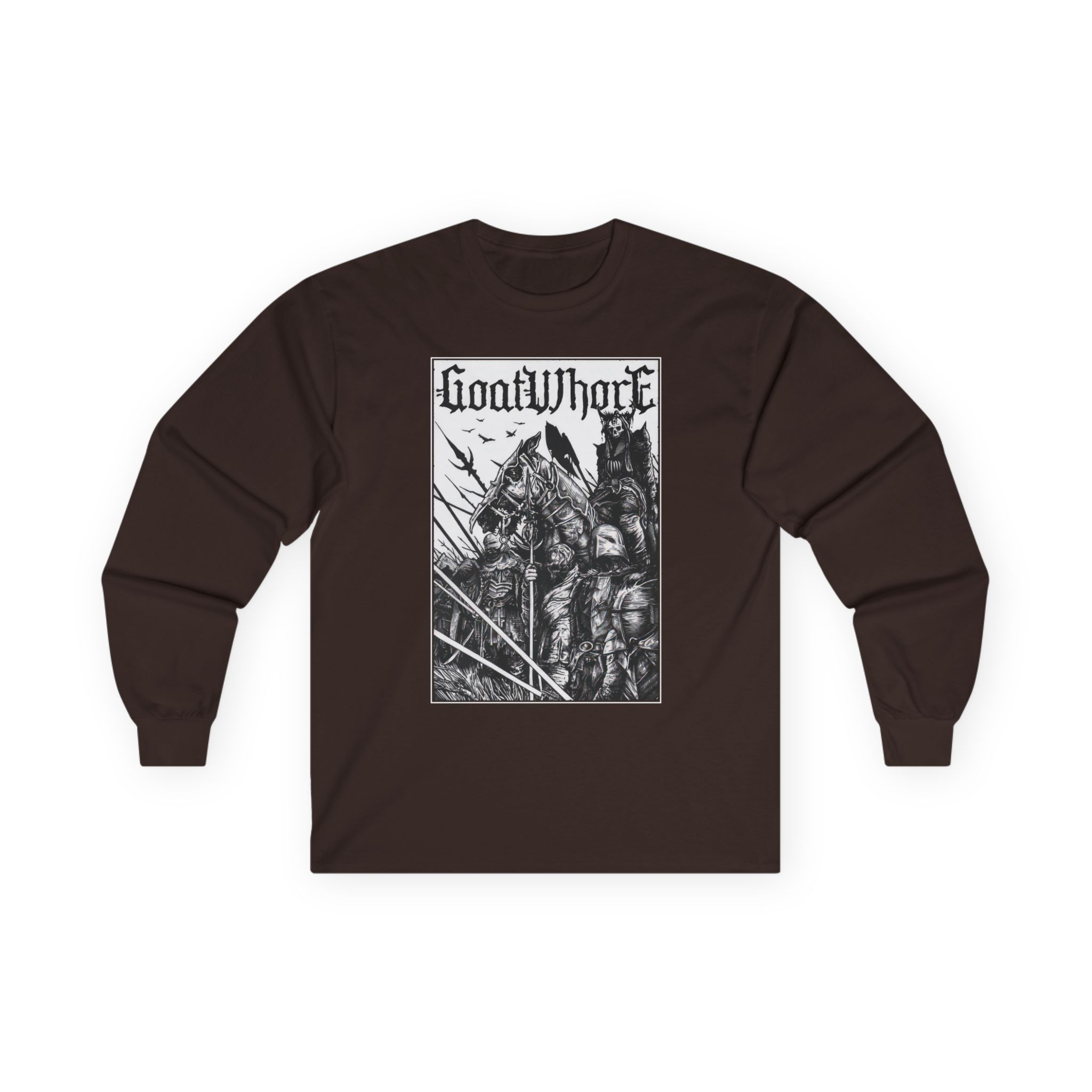 Goatwhore no Mercy Unisex Ultra Cotton Long Sleeve Tee - Image 5