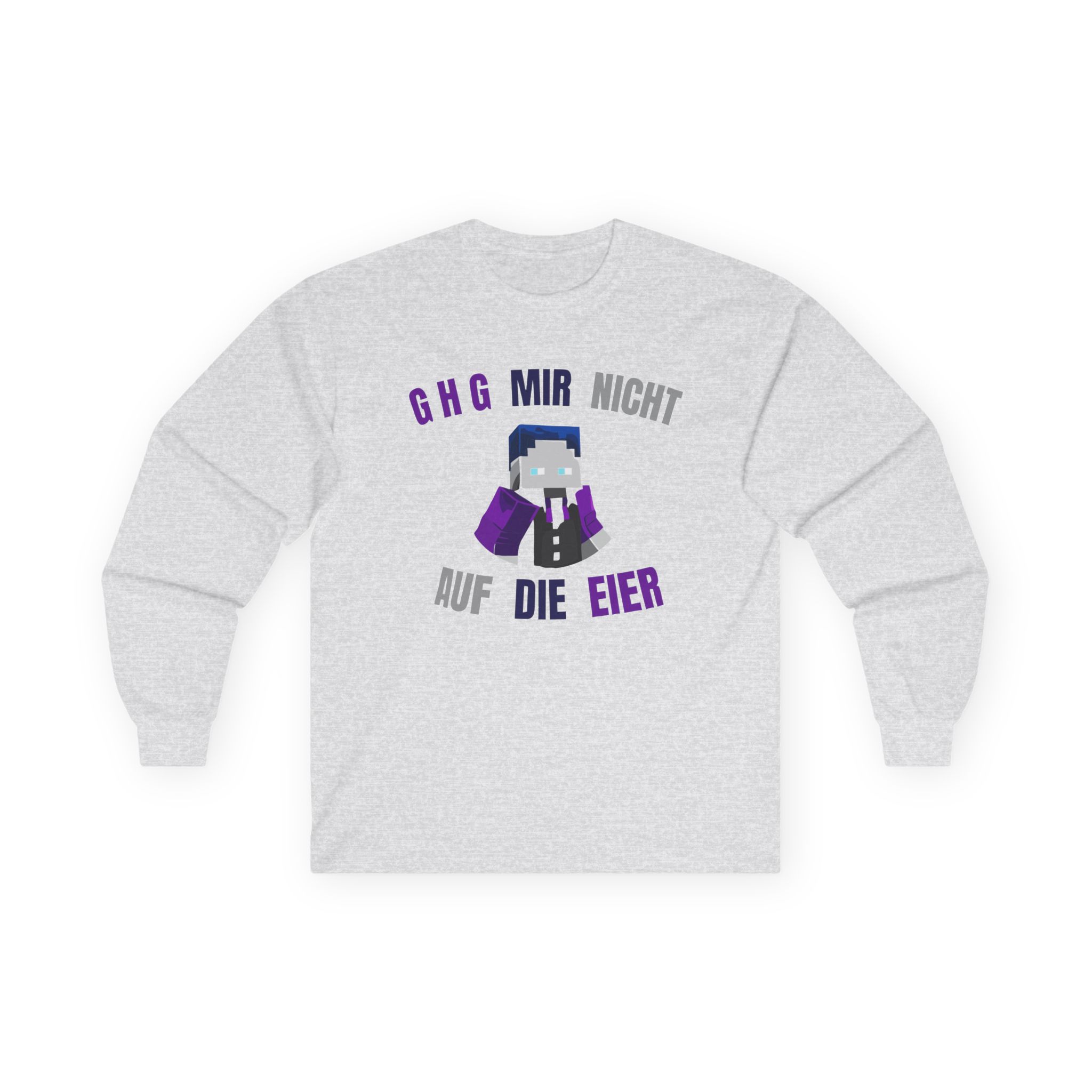 Bastighg Ghg Mir Nicht Auf Die Eier Unisex Ultra Cotton Long Sleeve Tee - Image 3
