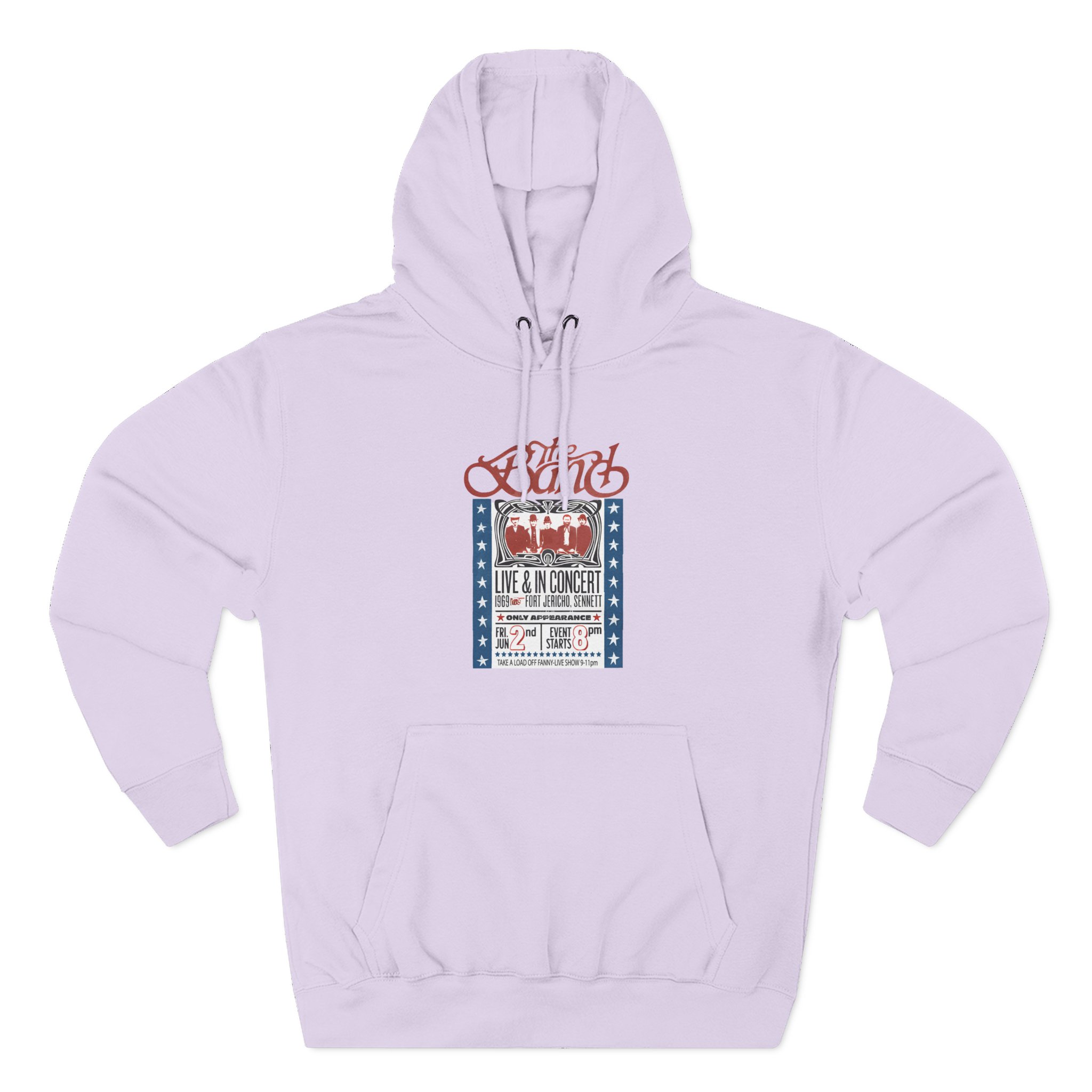 The Band Live in Concert Three-Panel Fleece Hoodie - Image 9