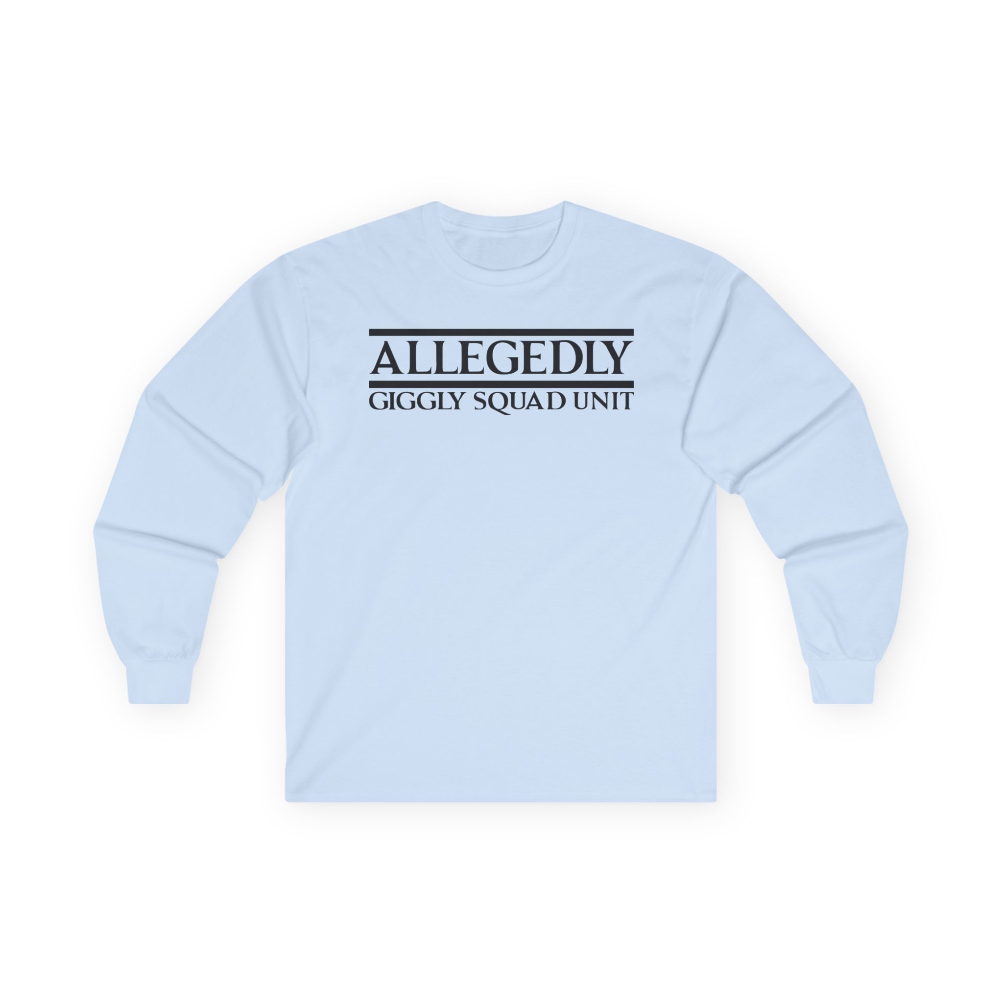 Giggly Squad Allegedly Unisex Ultra Cotton Long Sleeve Tee - Image 5