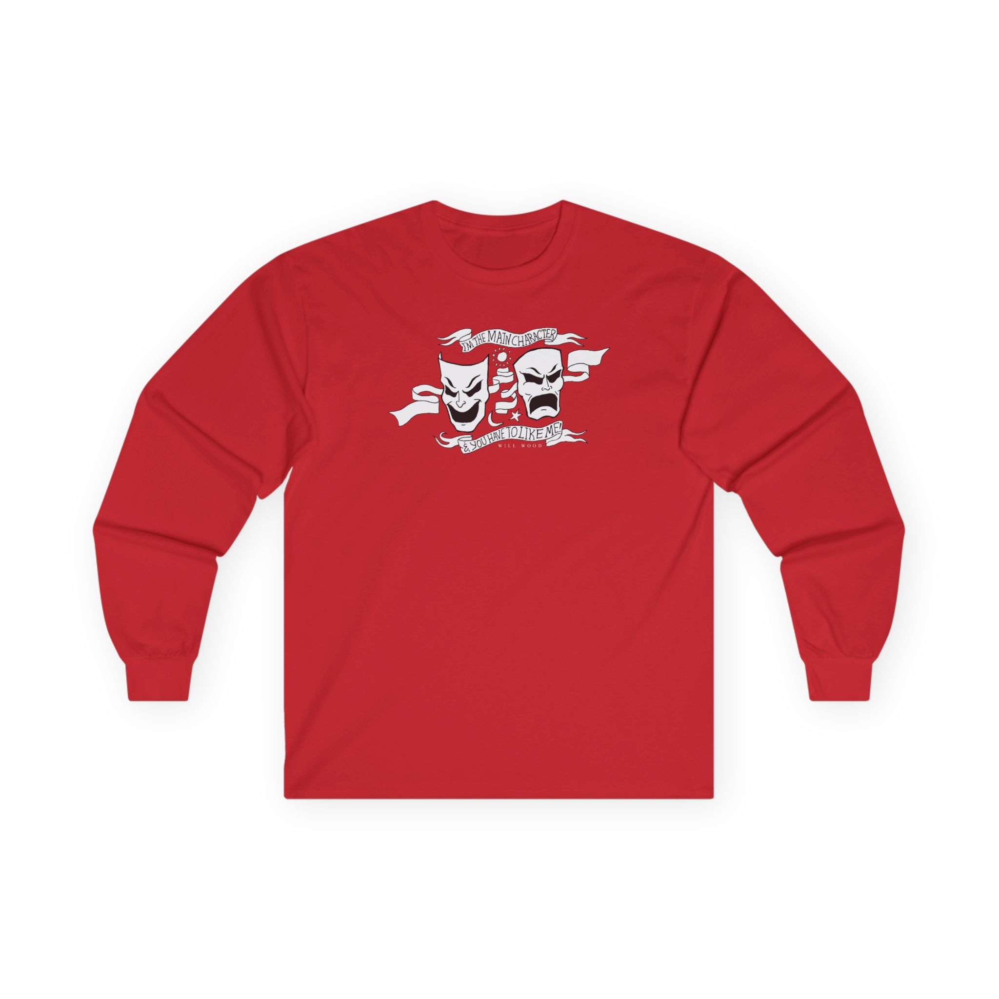 Will Wood the Main Character Unisex Ultra Cotton Long Sleeve Tee - Image 18
