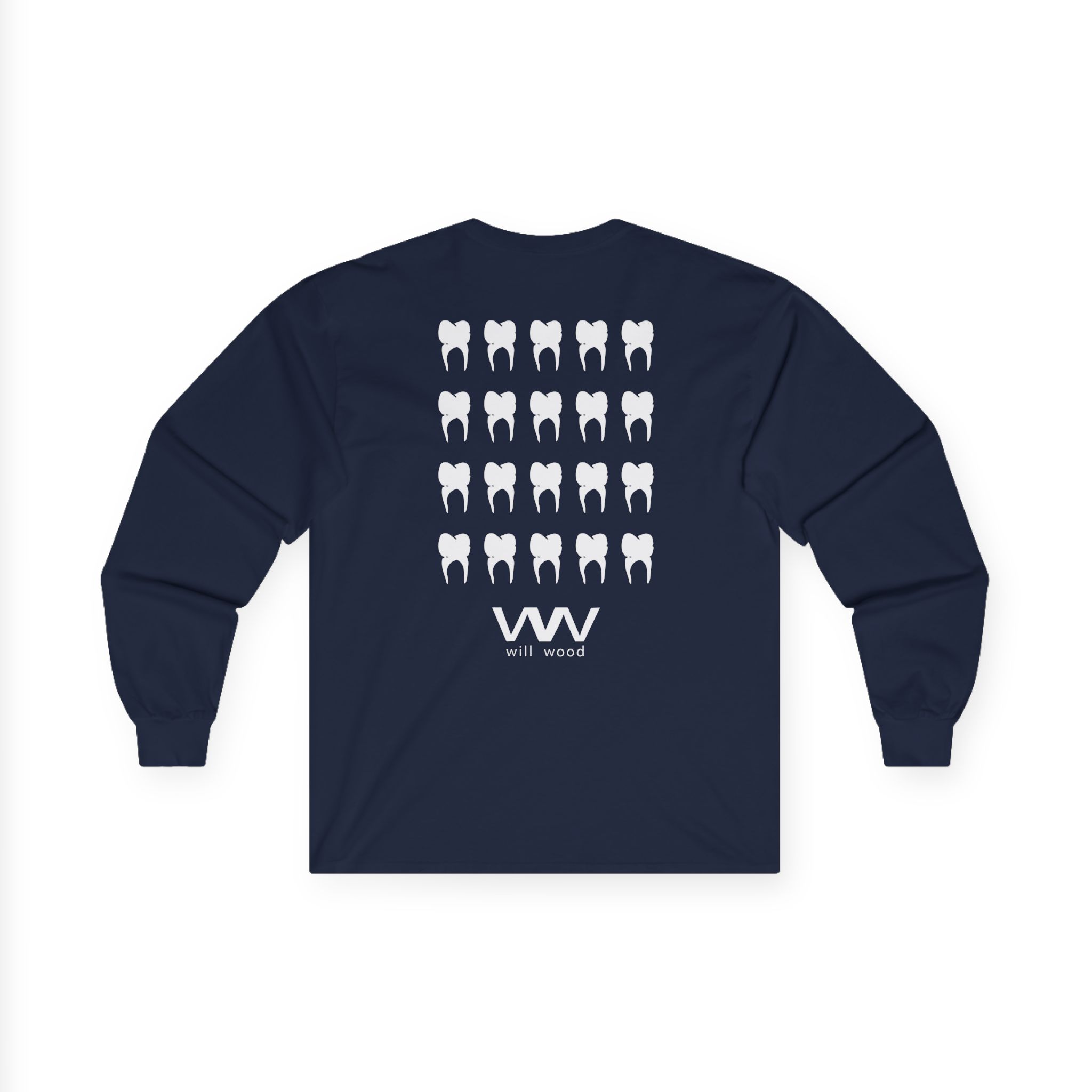 Will Wood Host Skull Unisex Ultra Cotton Long Sleeve Tee - Image 12