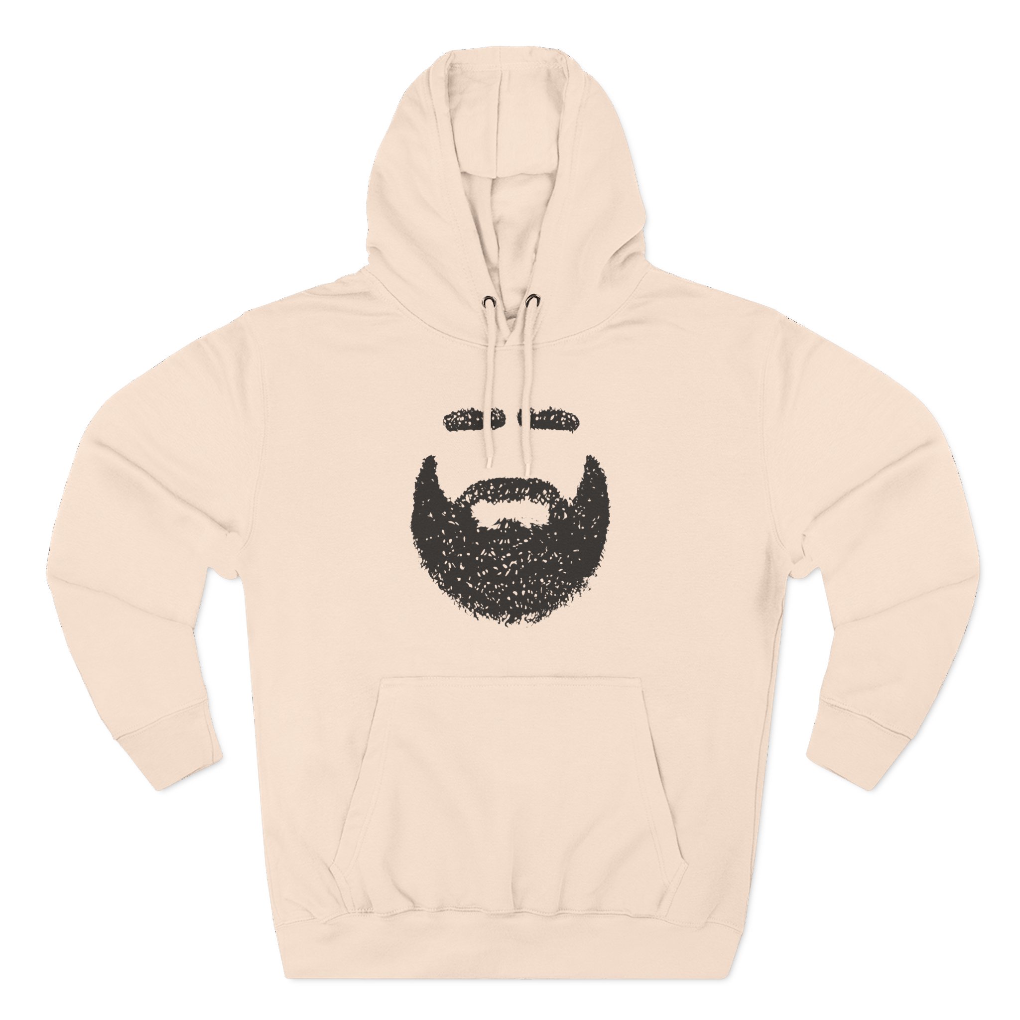 New Heights Jason Kelce Beard Three-Panel Fleece Hoodie - Image 7