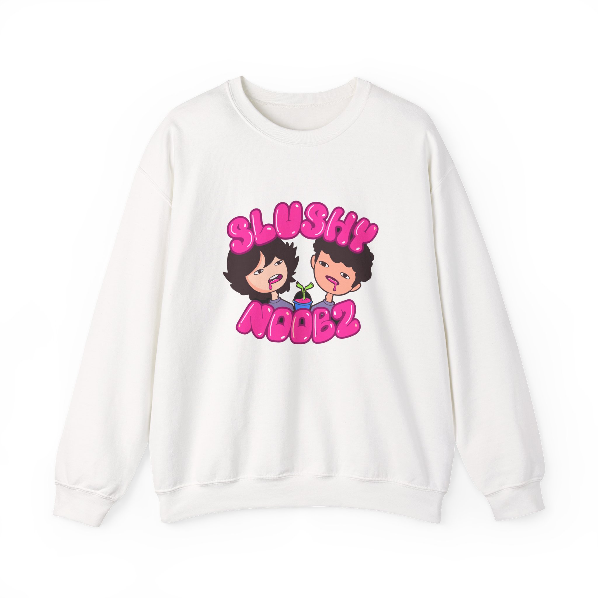 Slushy Noobz Unisex Heavy Blend™ Crewneck Sweatshirt - Image 3