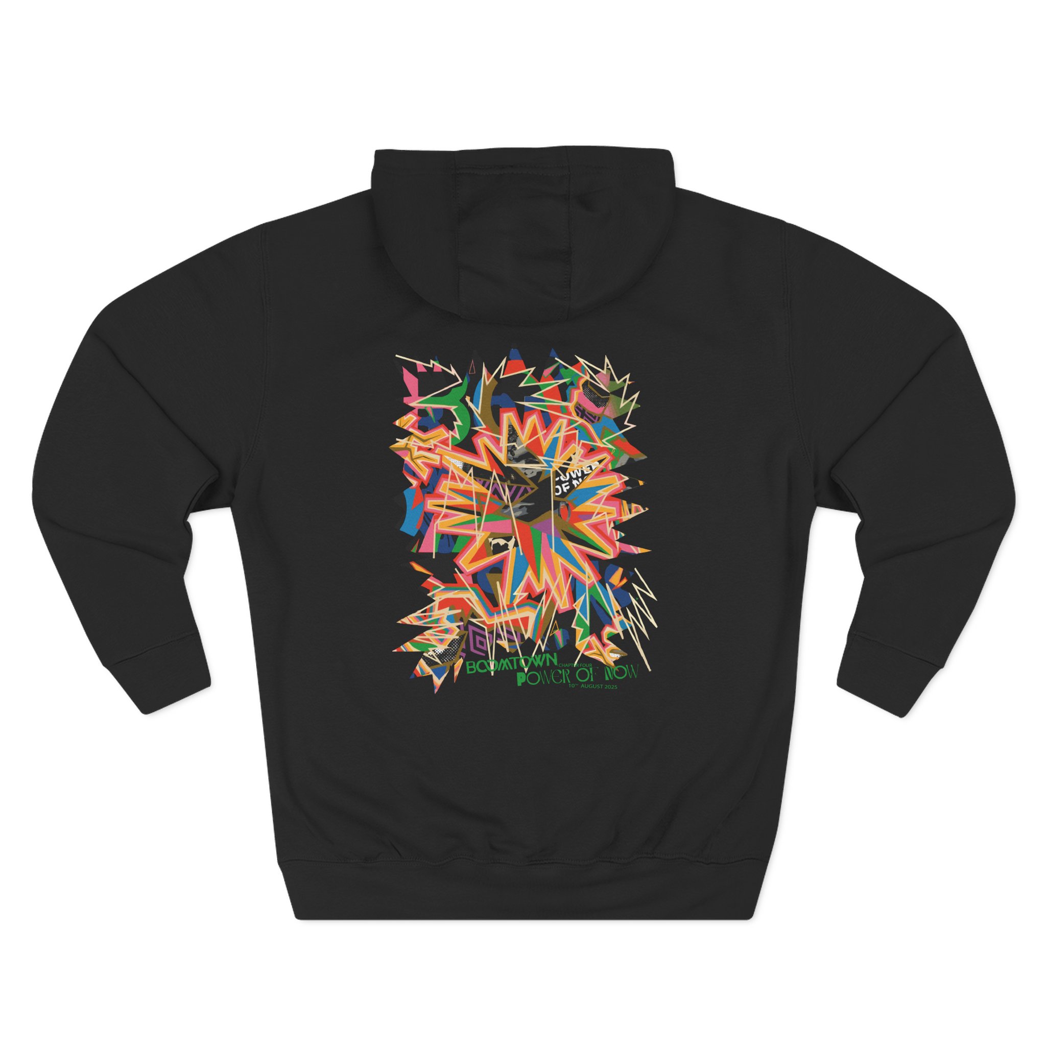 Boomtown Power of Now Three-Panel Fleece Hoodie - Image 6