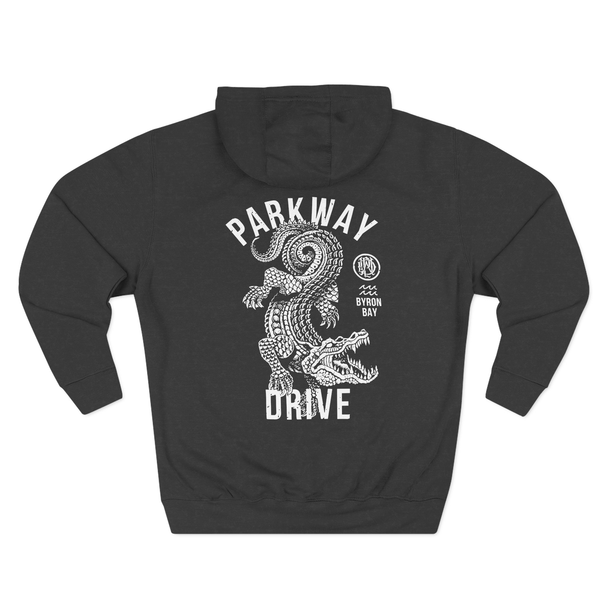 Parkway Drive Croc Eco Three-Panel Fleece Hoodie - Image 4