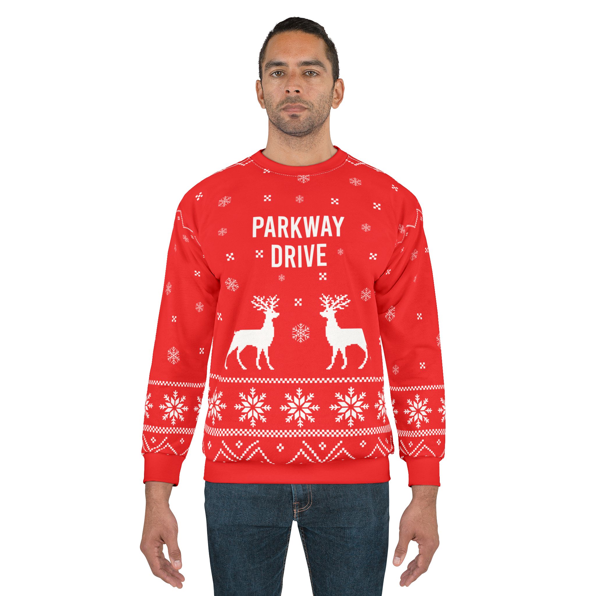 Parkway Drive Unisex Sweatshirt (AOP) - Image 3
