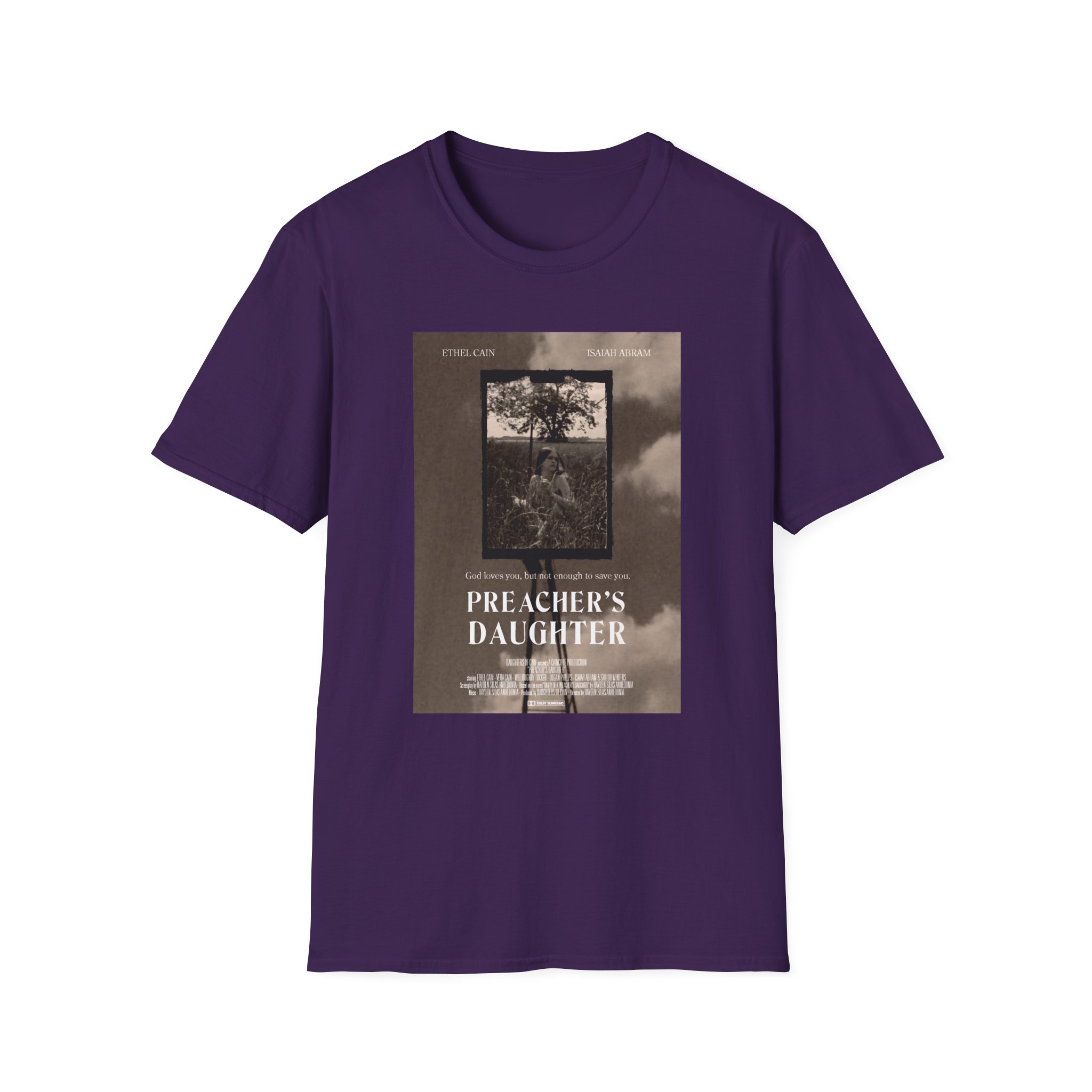 Ethel Cain Preacher's Daughter Movie Poster Unisex Softstyle T-Shirt - Image 27