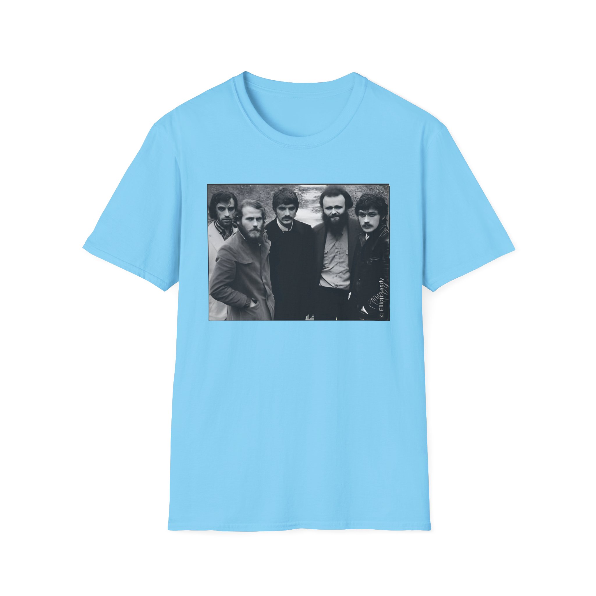 The Band Portrait Unisex Softstyle T-Shirt - Image 19