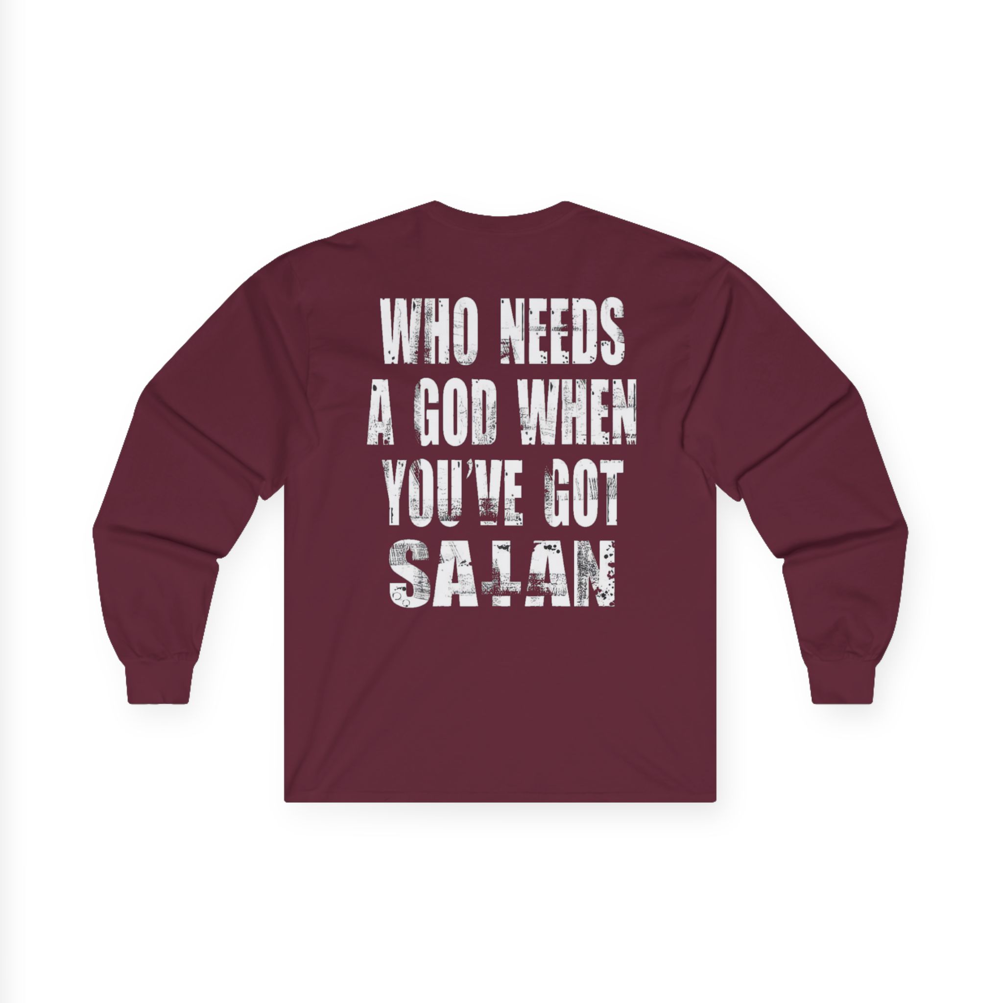 Goatwhore who Needs a God When You've Got Satan Unisex Ultra Cotton Long Sleeve Tee - Image 4