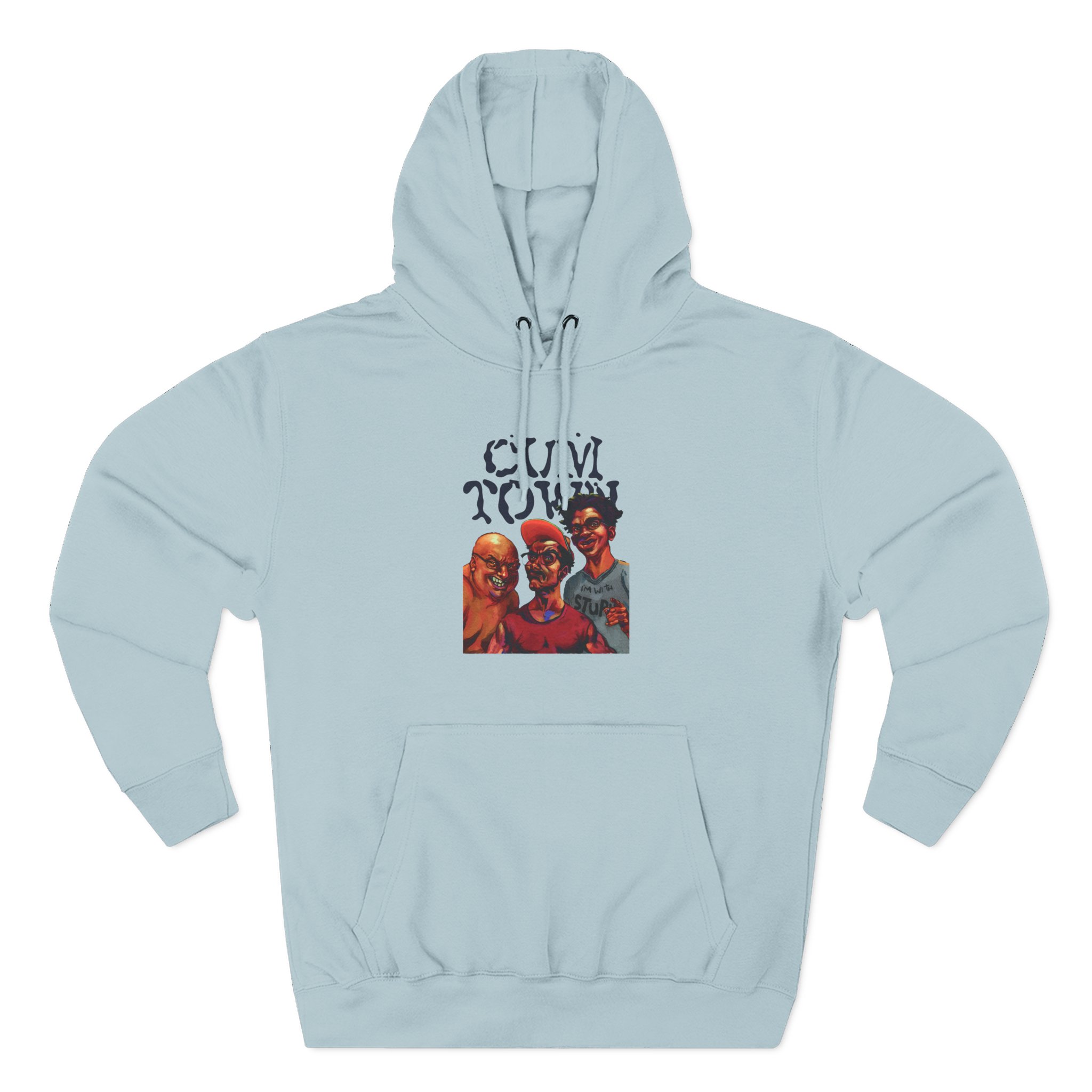 Cum Town Three-Panel Fleece Hoodie - Image 11